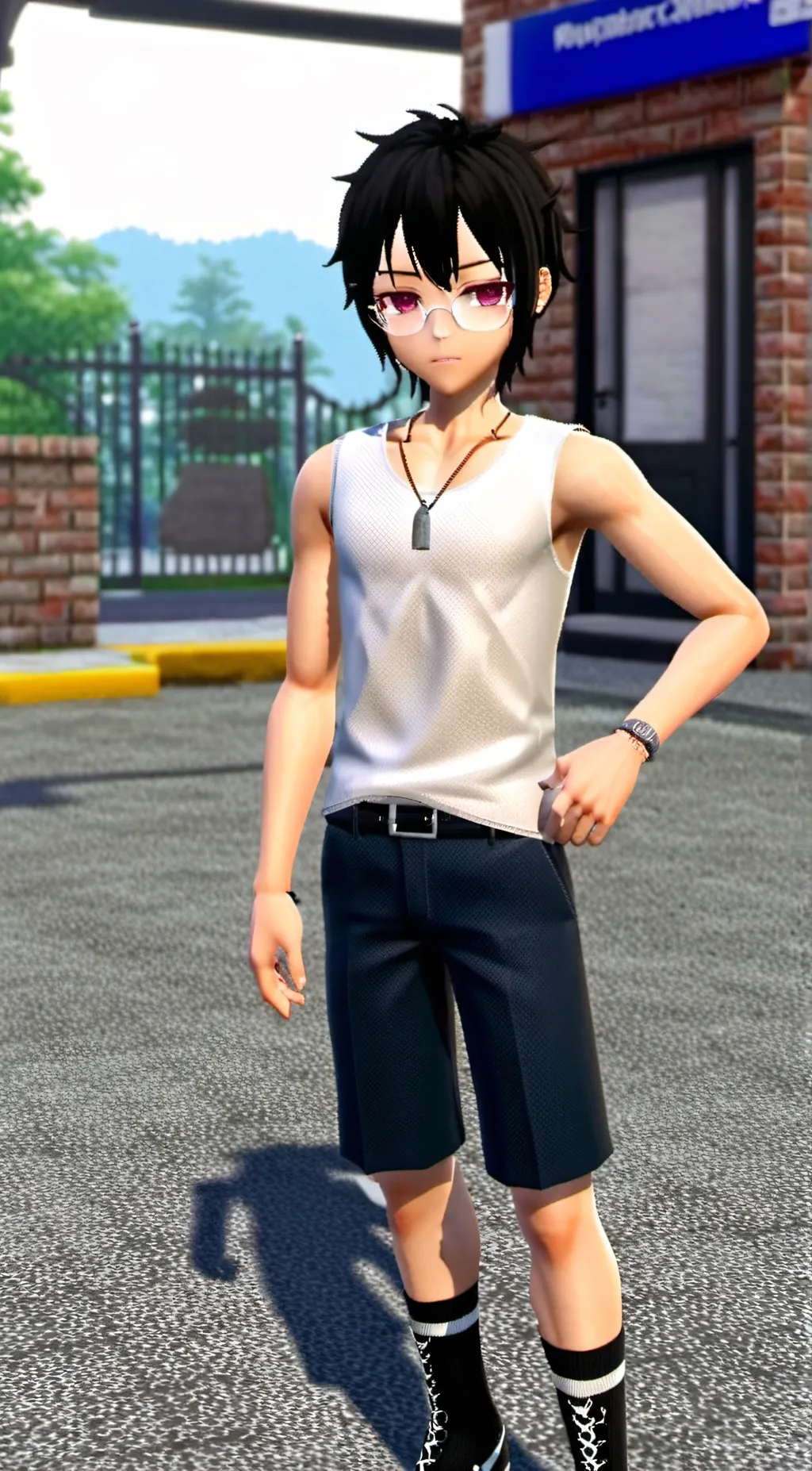 ai character: somephong background