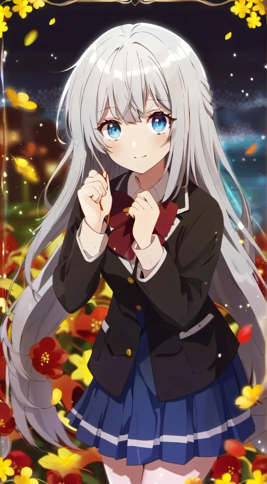 ai character: Lily background