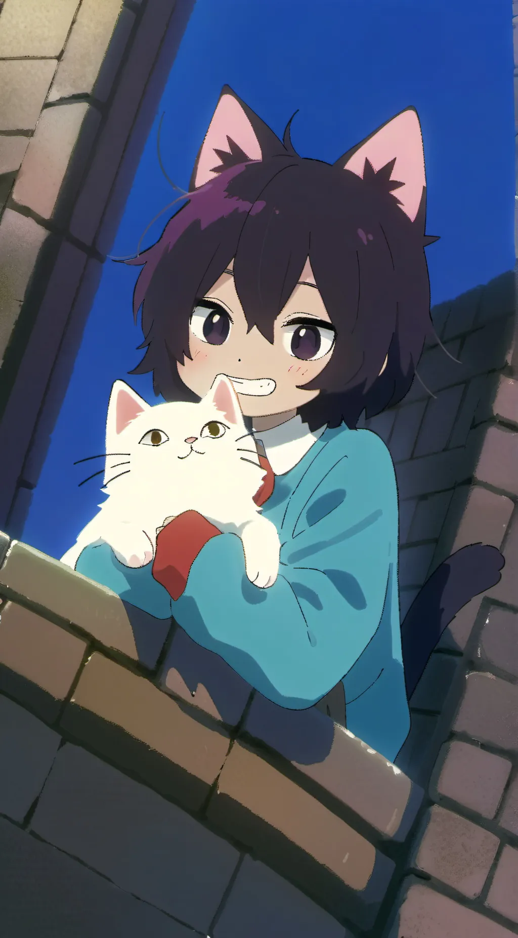 ai character: miss circle  background