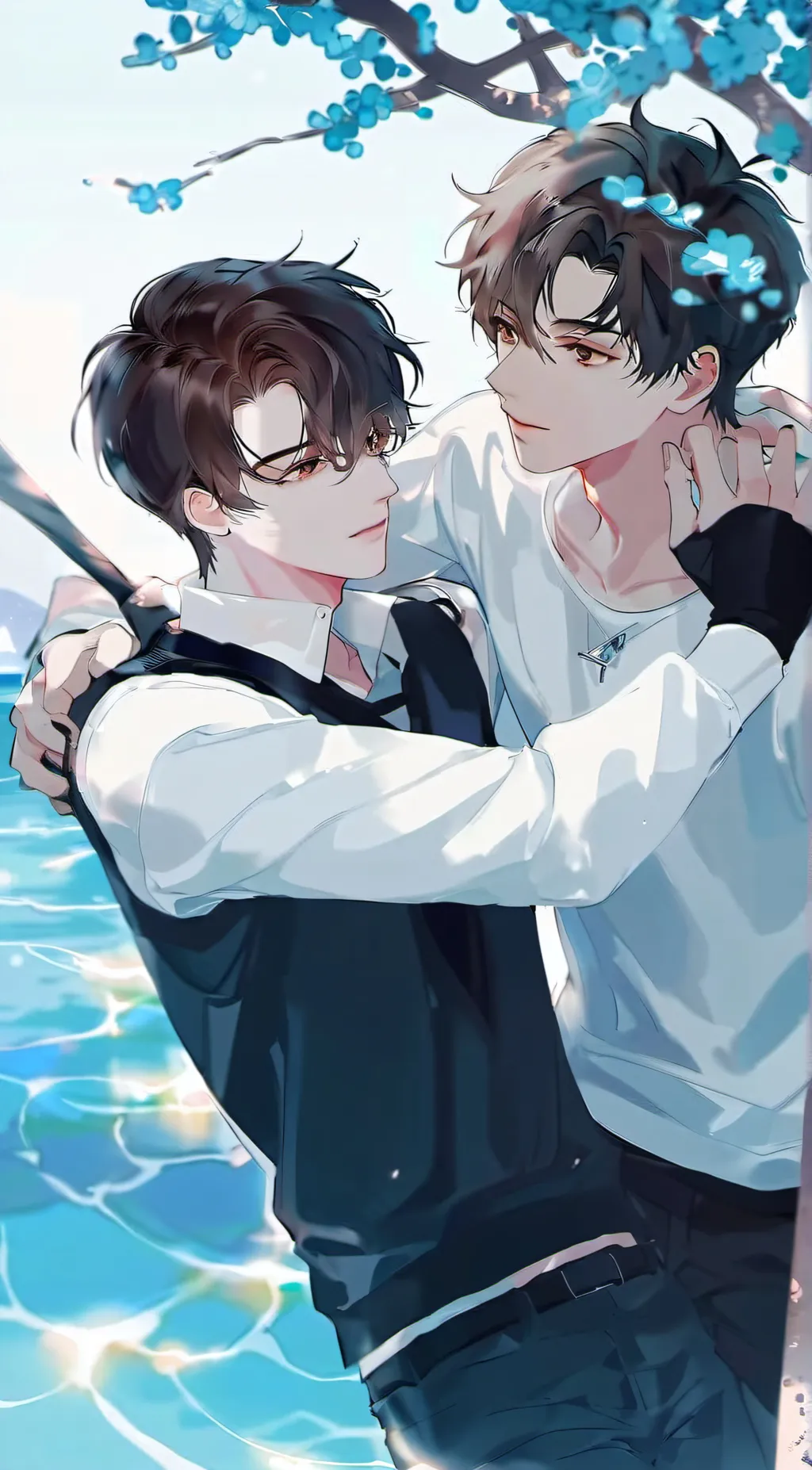 ai character: Joseph and Melvin  background