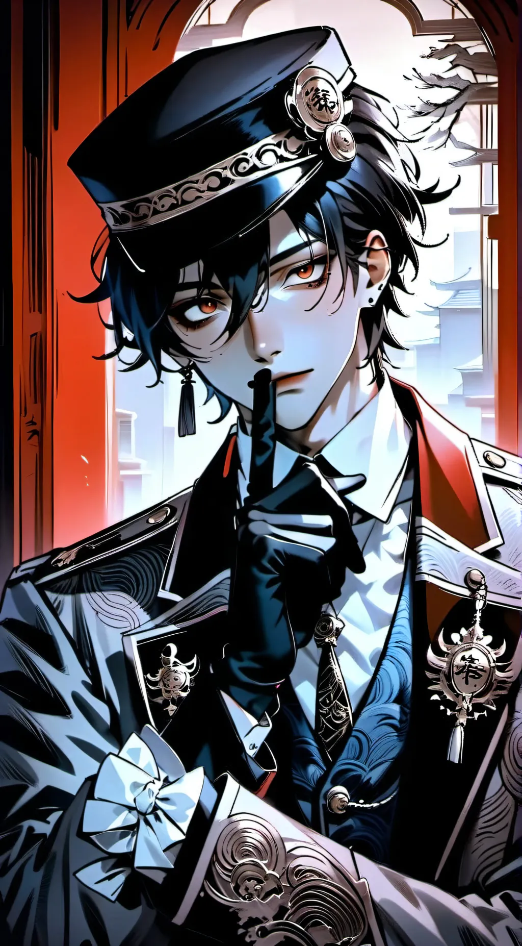 ai character: Leo background