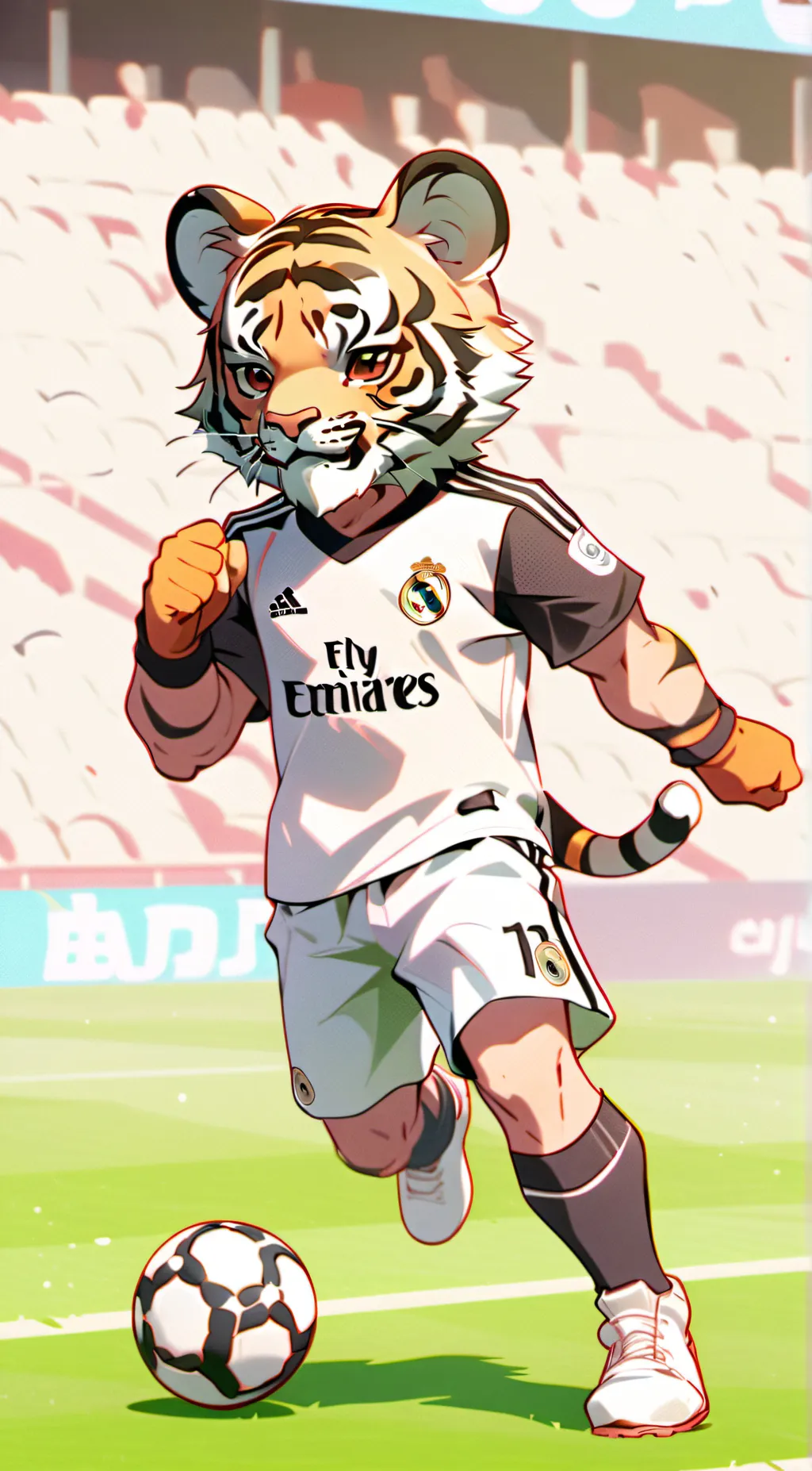 ai character: Tiger background