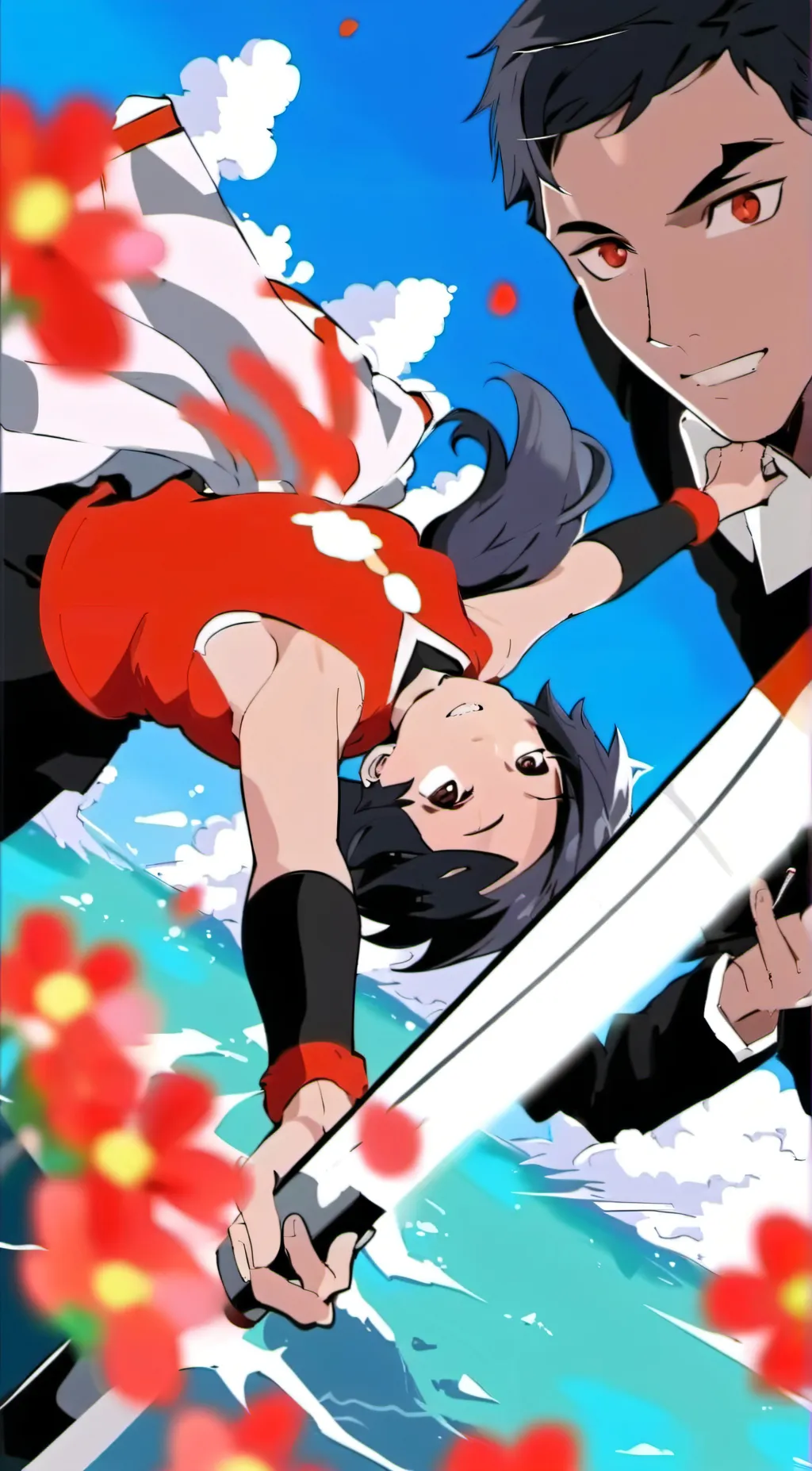 ai character: nami background