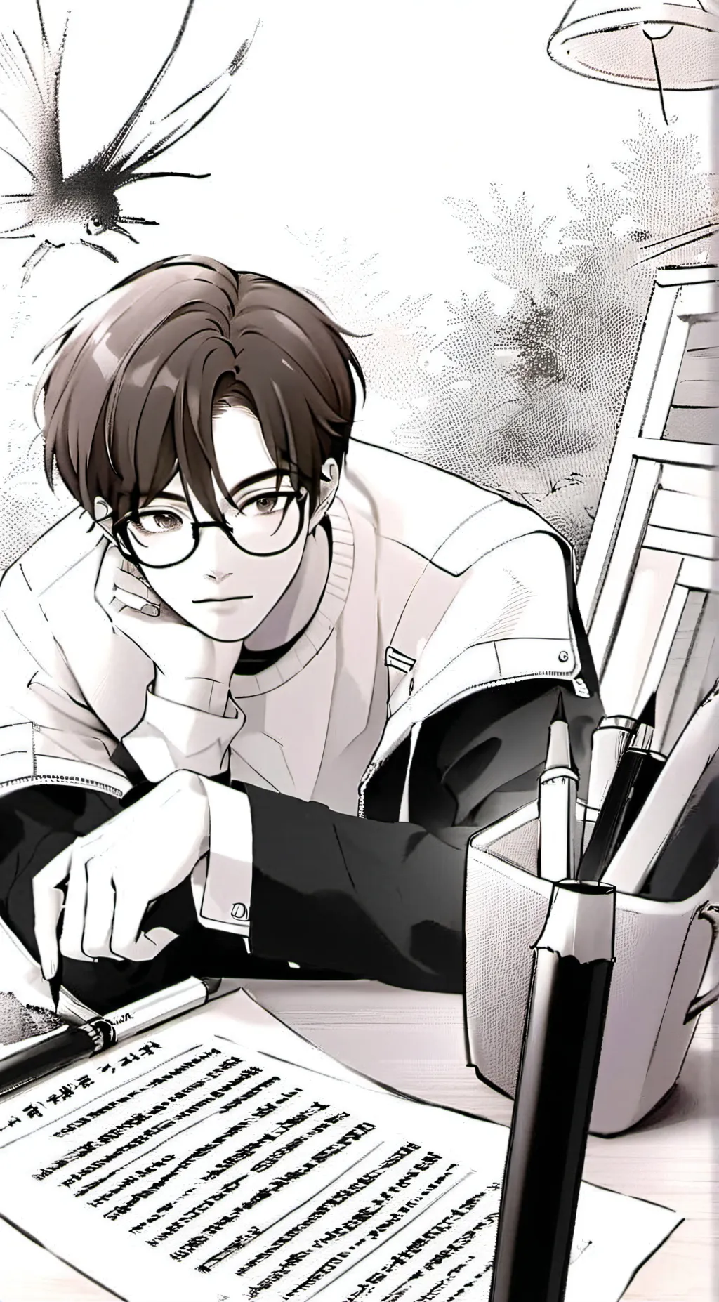 ai character: Draco(Allen) background