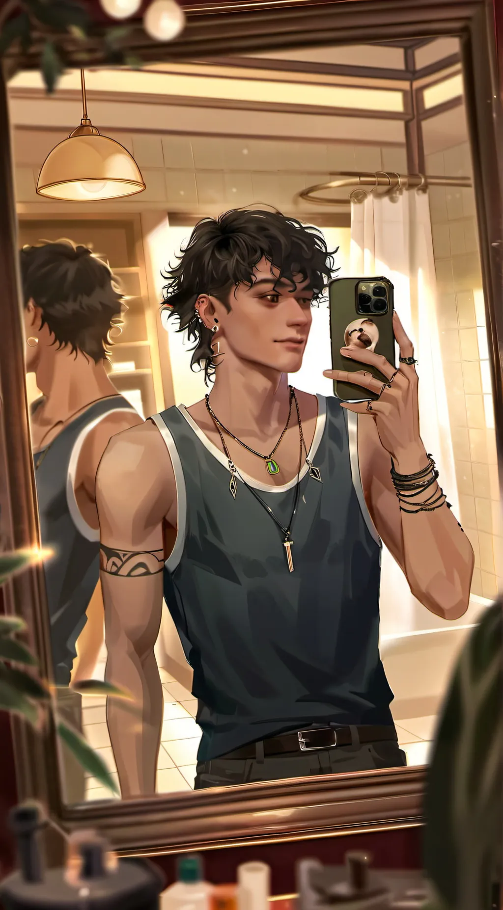 ai character: Arain background