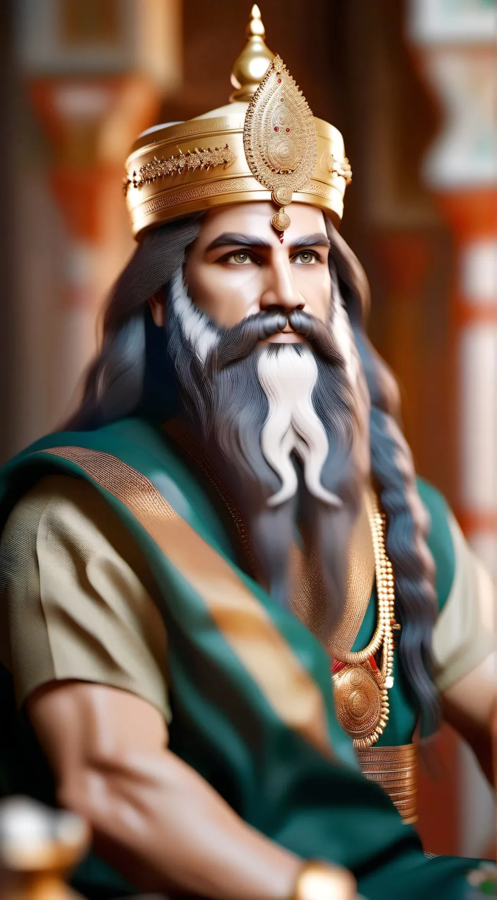 ai character: Korosh_E_Kabir background