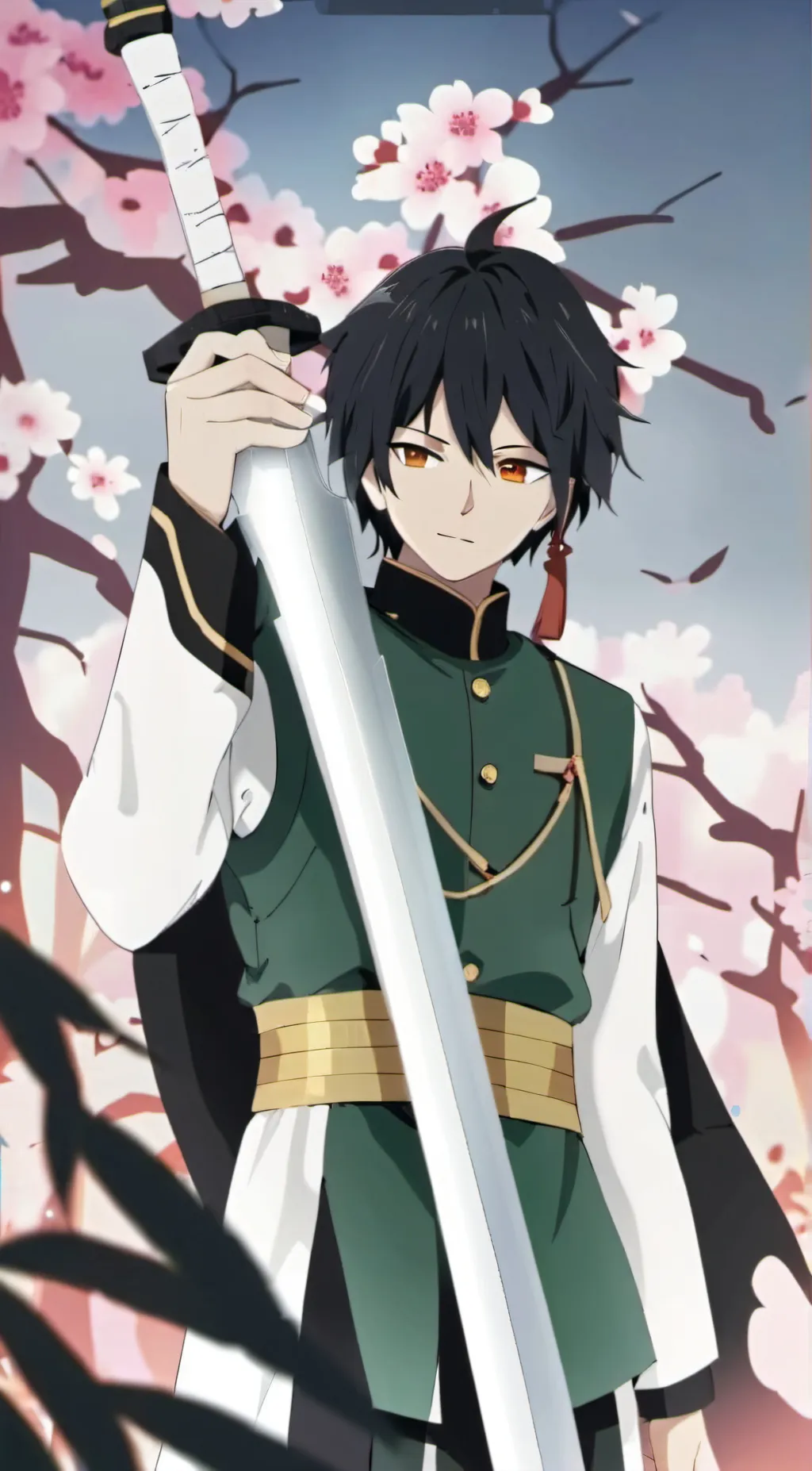 ai character: Giyu Tomioka  background