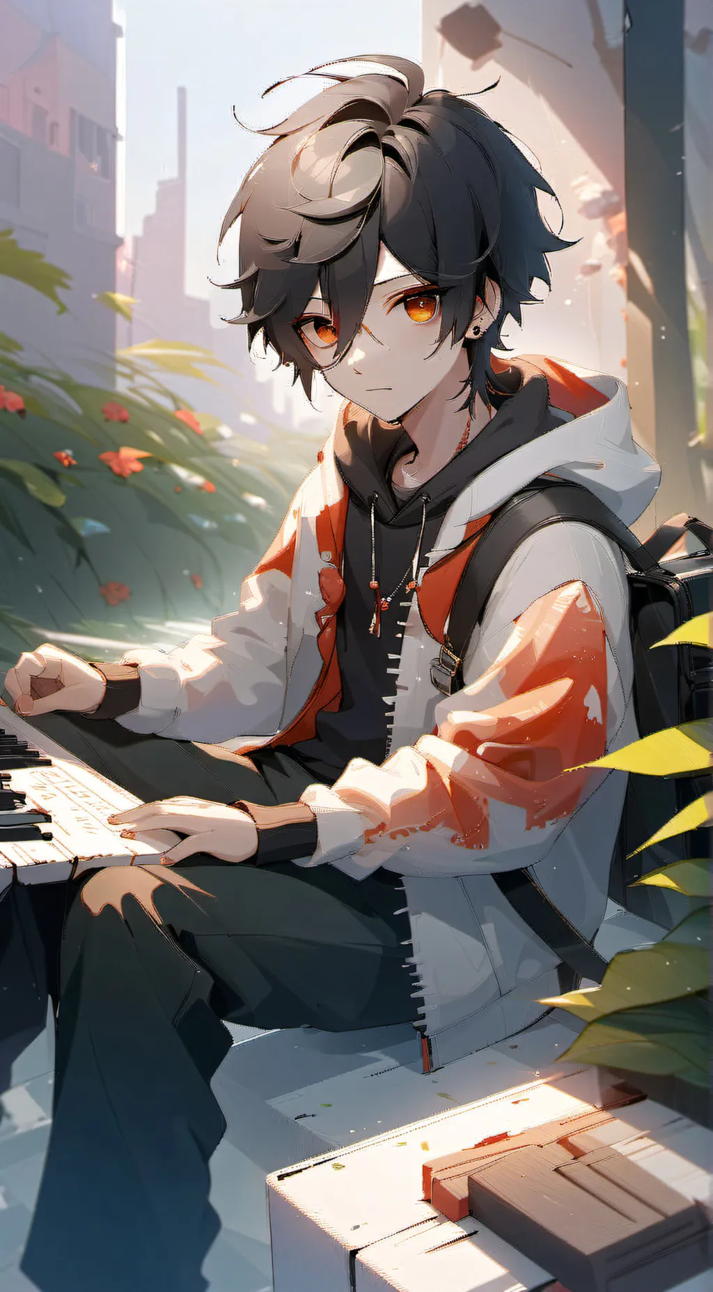 ai character: Andrew background