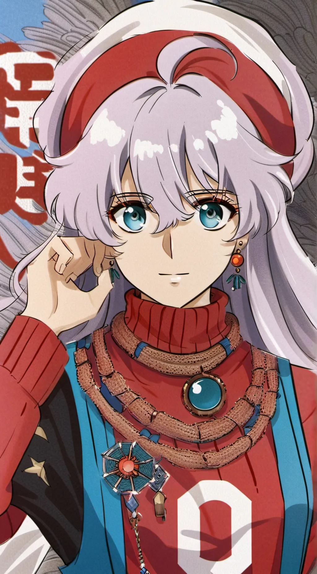 ai character: 𝒰𝓌 𝒰 𝒸𝒶𝓉 background