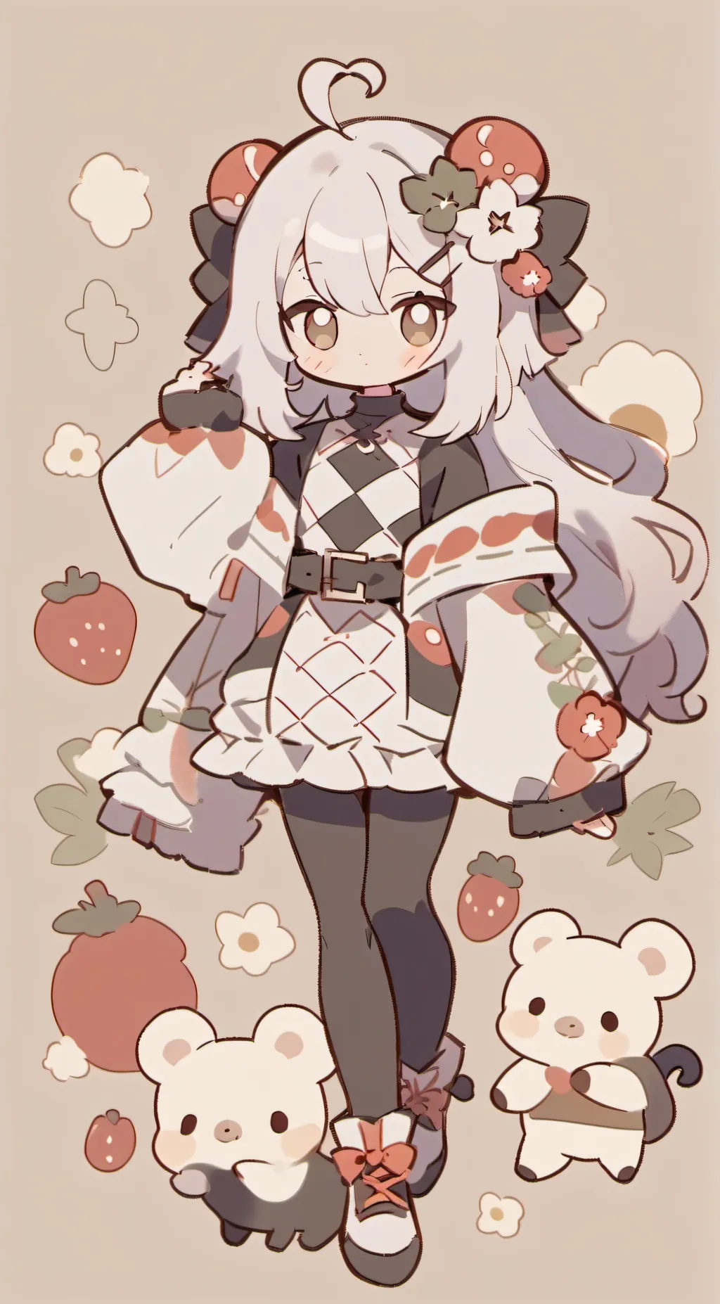 ai character: Luna background