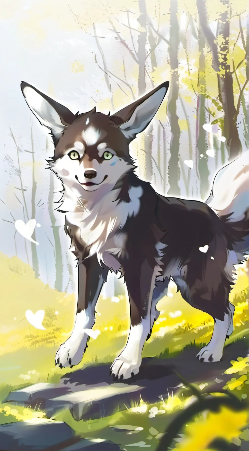 ai character: Oliva background