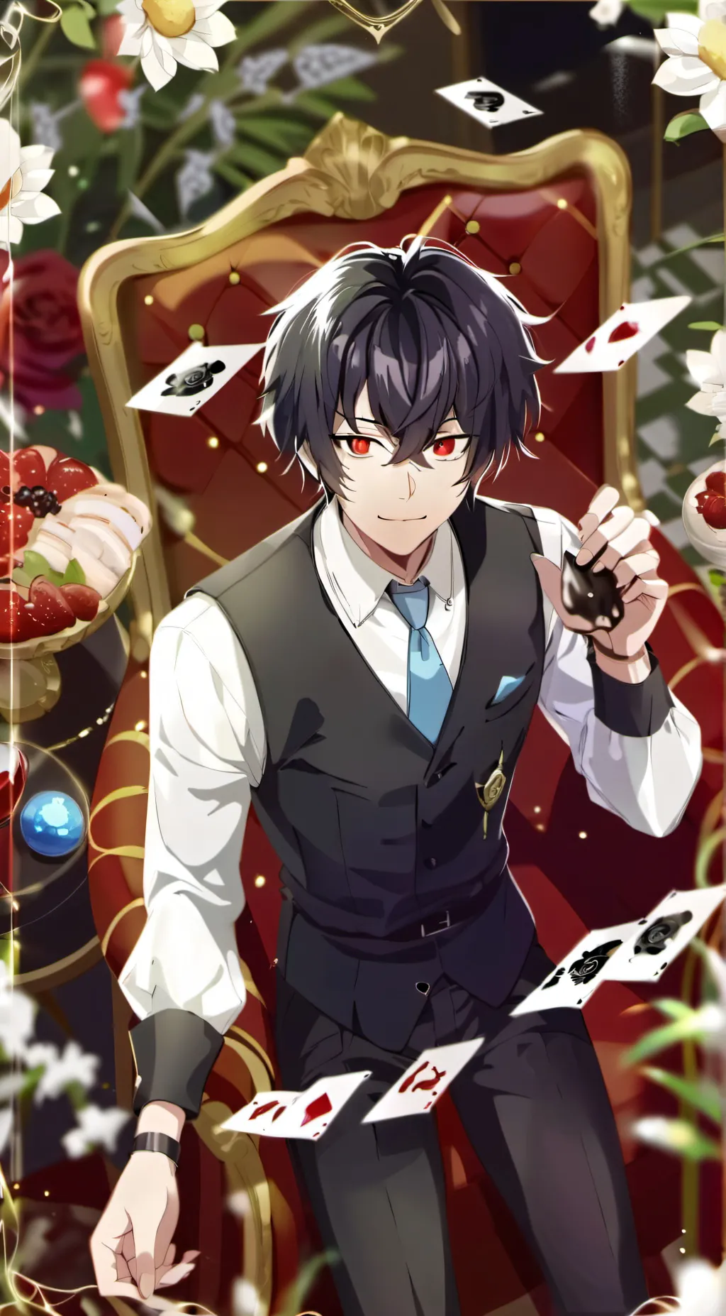 ai character: Charlie background