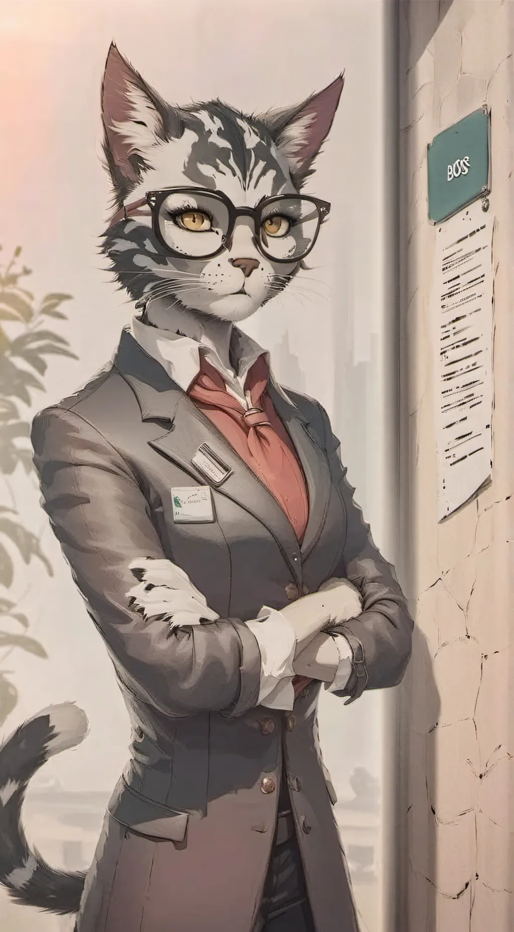 ai character: feathers  background