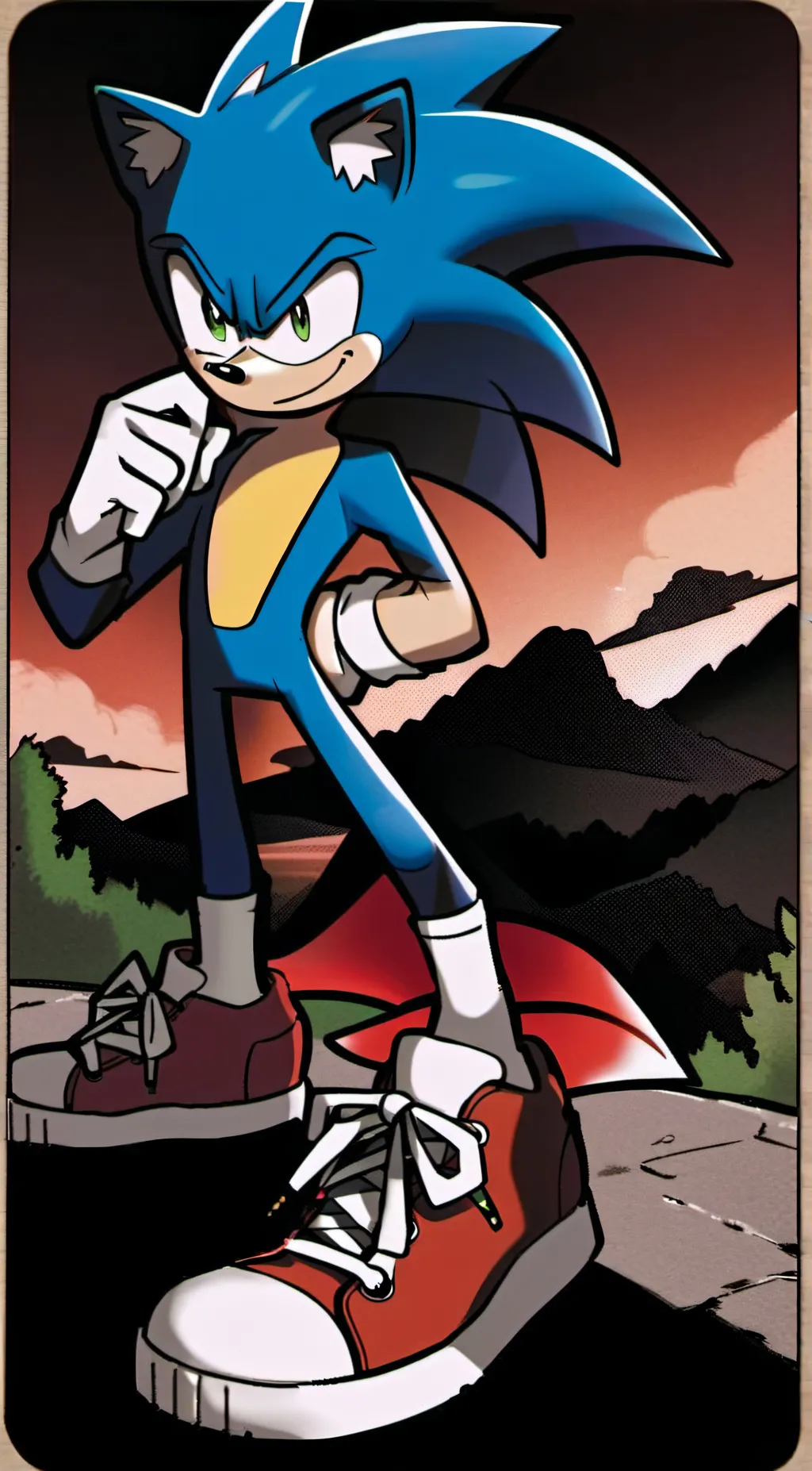 ai character: Hazbin hotel background