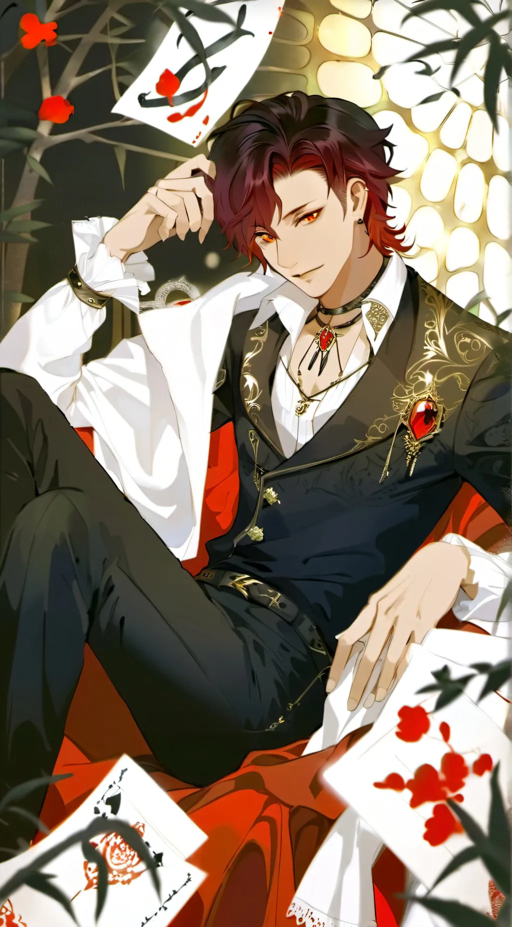 ai character: Dexter background