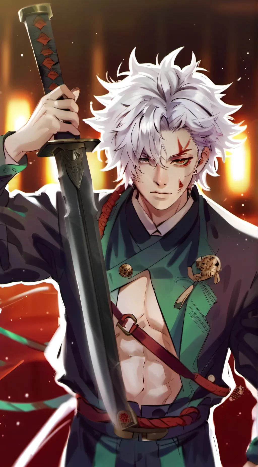 ai character: Sanemi (♀️)  background