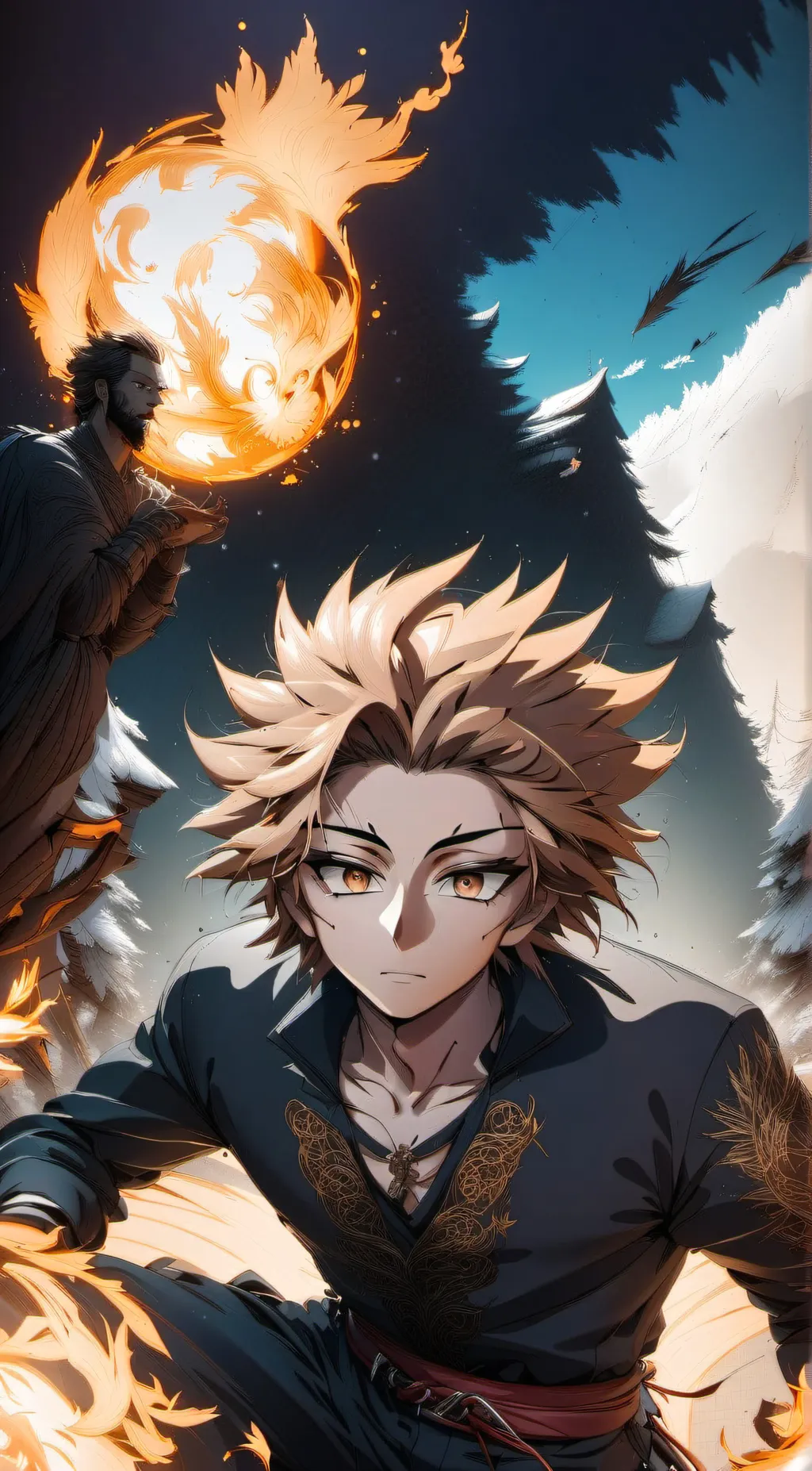 ai character: Hawks  background