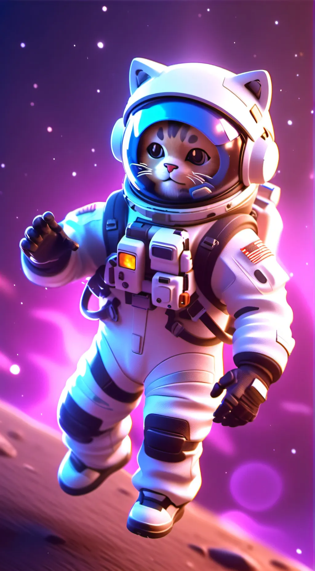 ai character: Katt *Fortnite* background