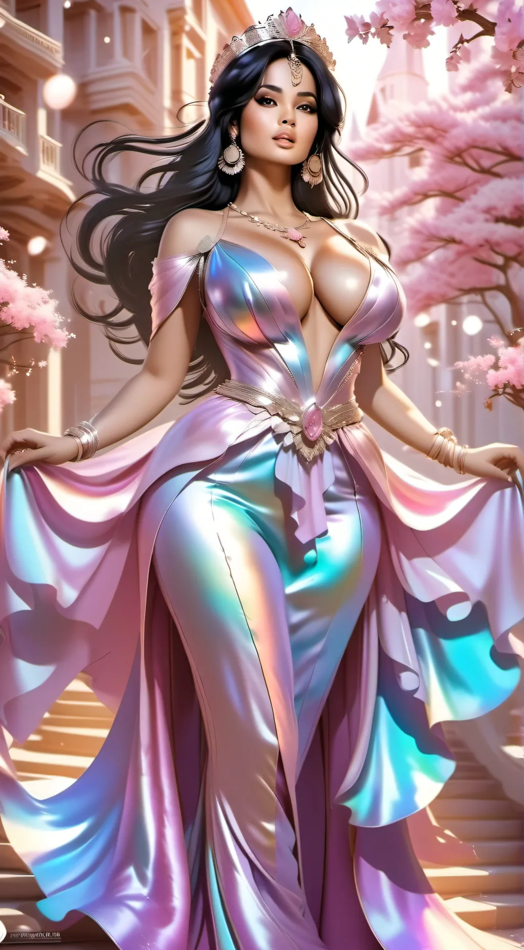 ai character: Becky  background