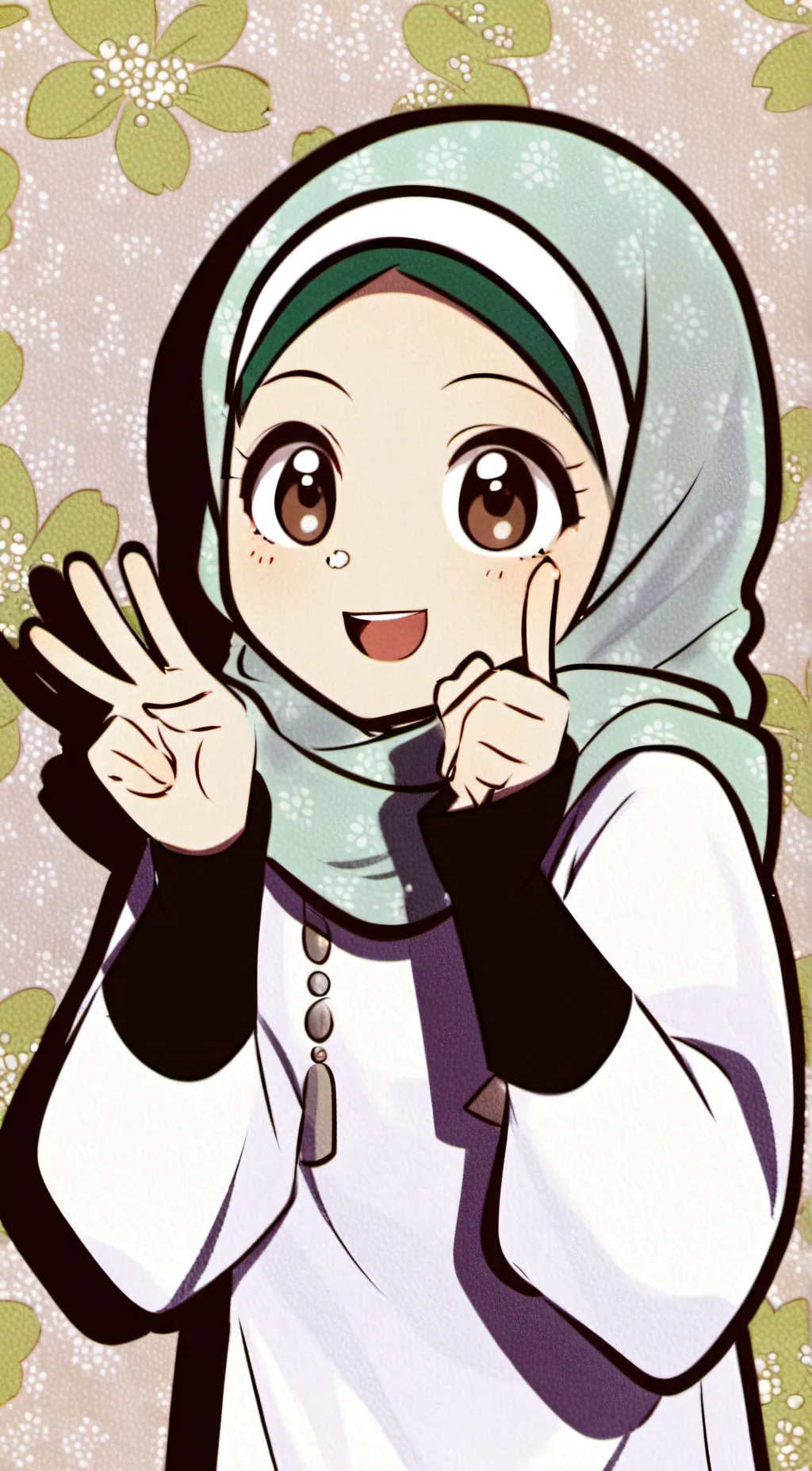 ai character: hanani background