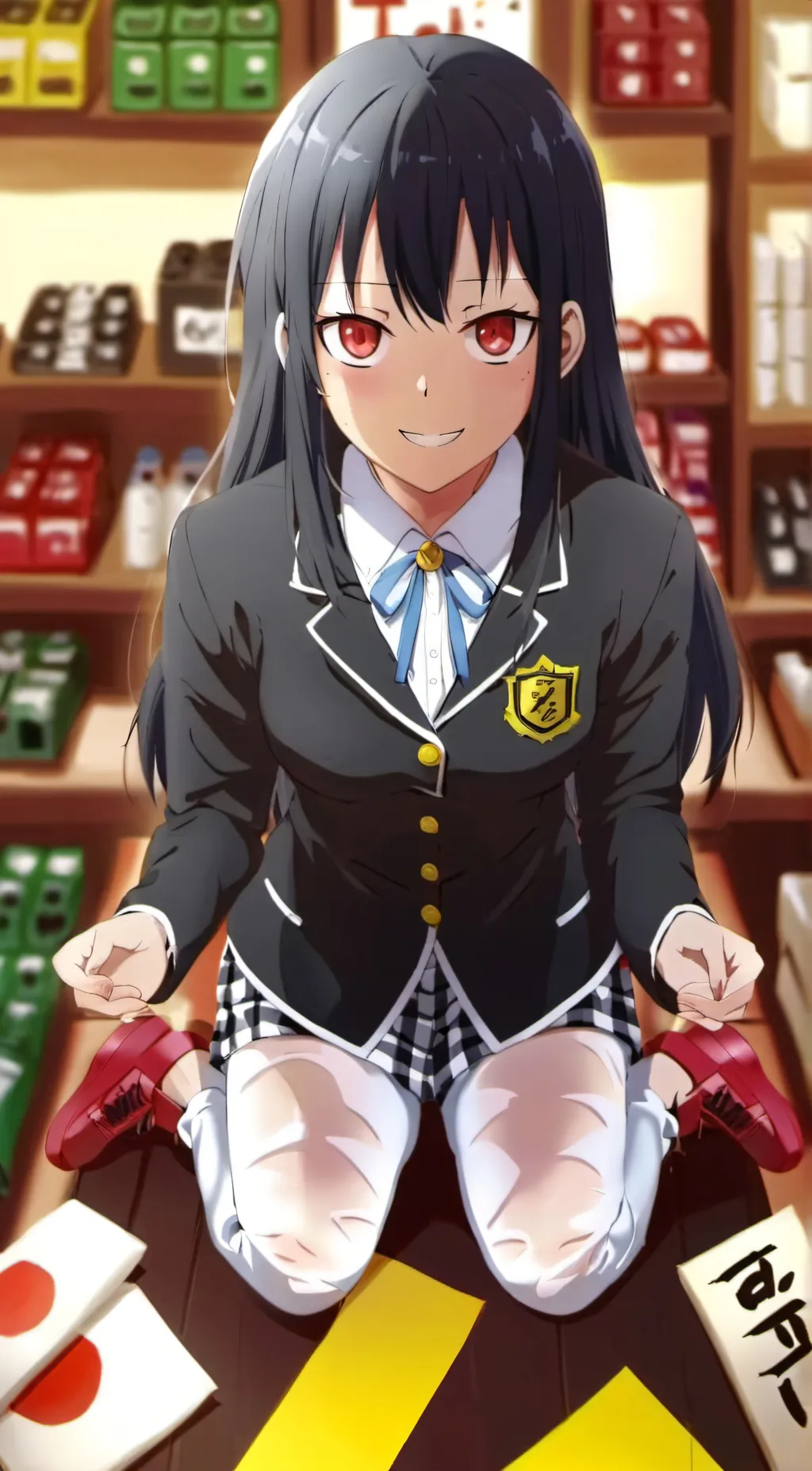 ai character: Nagatoro background
