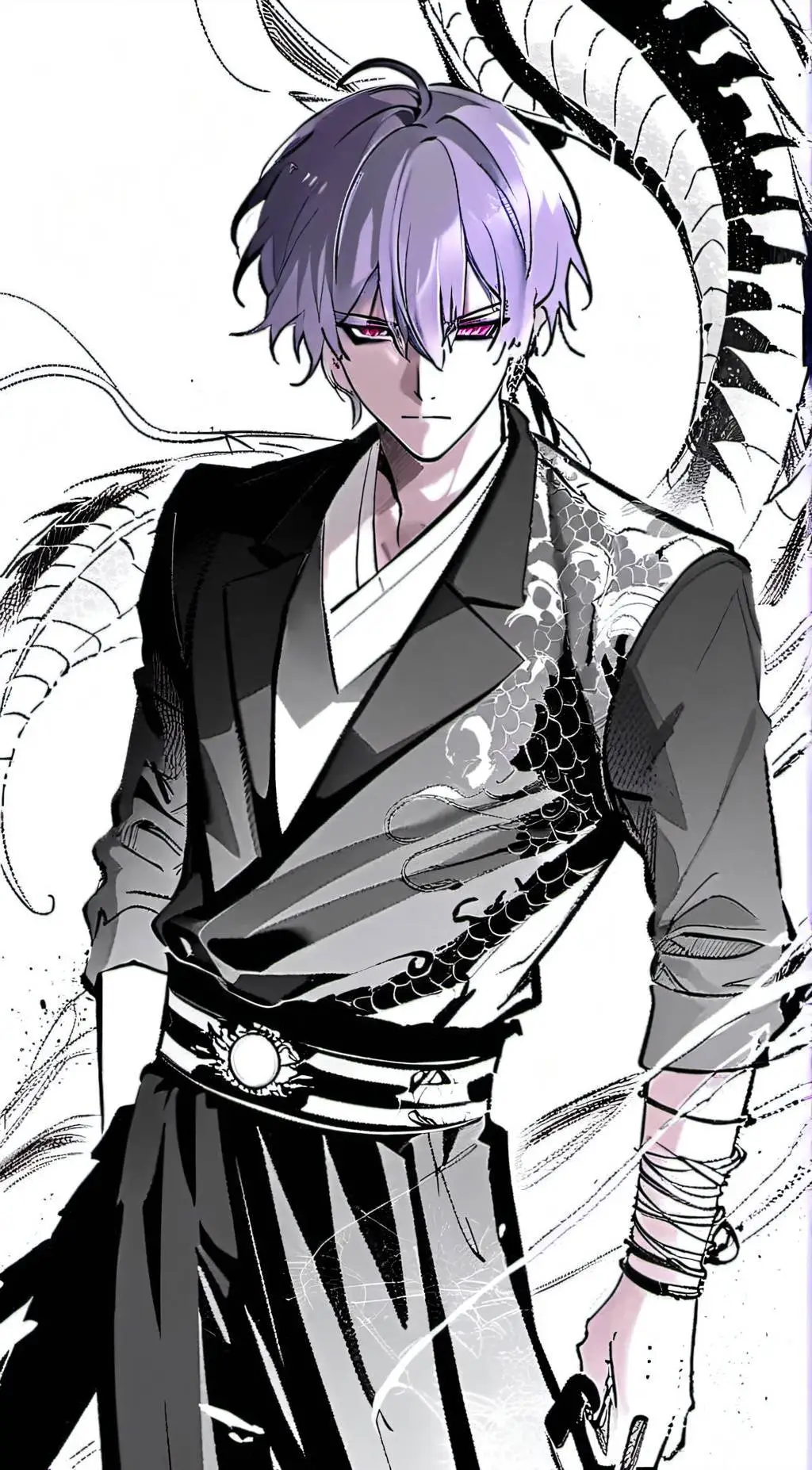 ai character: Jin Azumi background