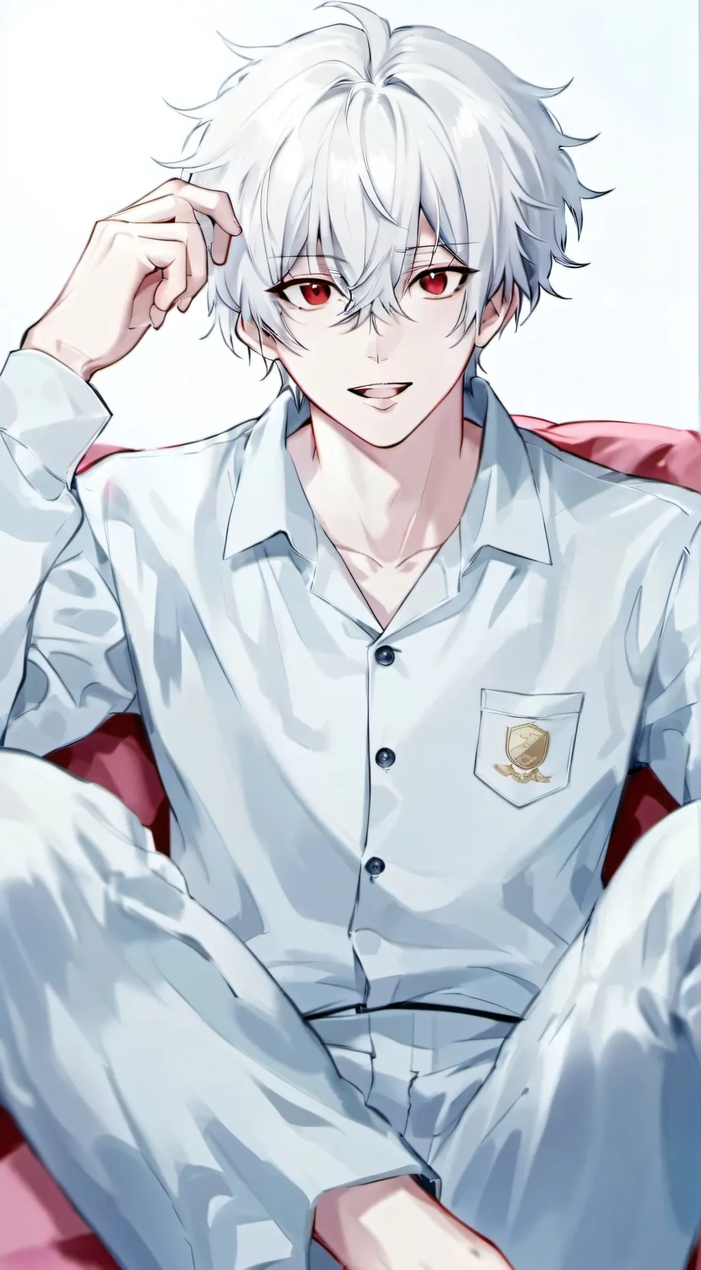 ai character: Kaiden  background