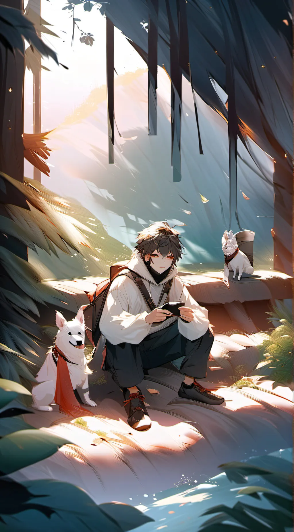 ai character: Zach background