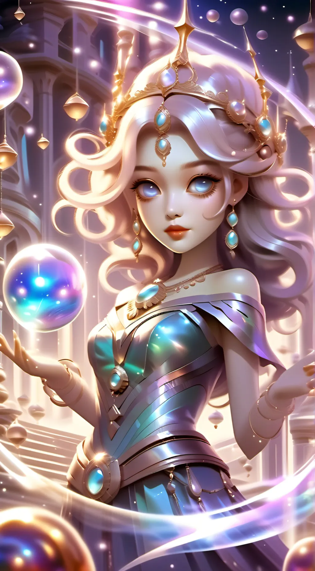 ai character: angelica background