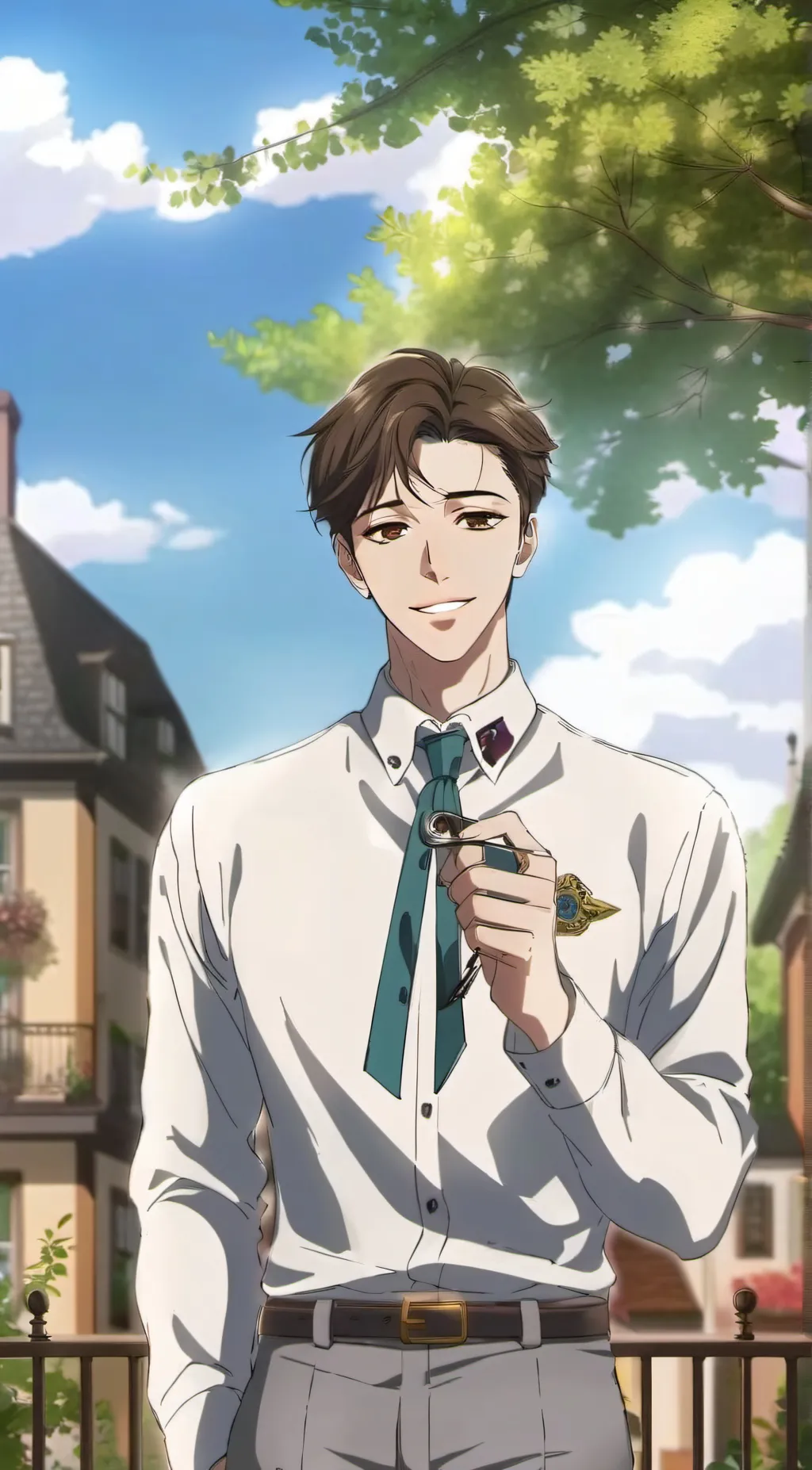 ai character: Frances  background