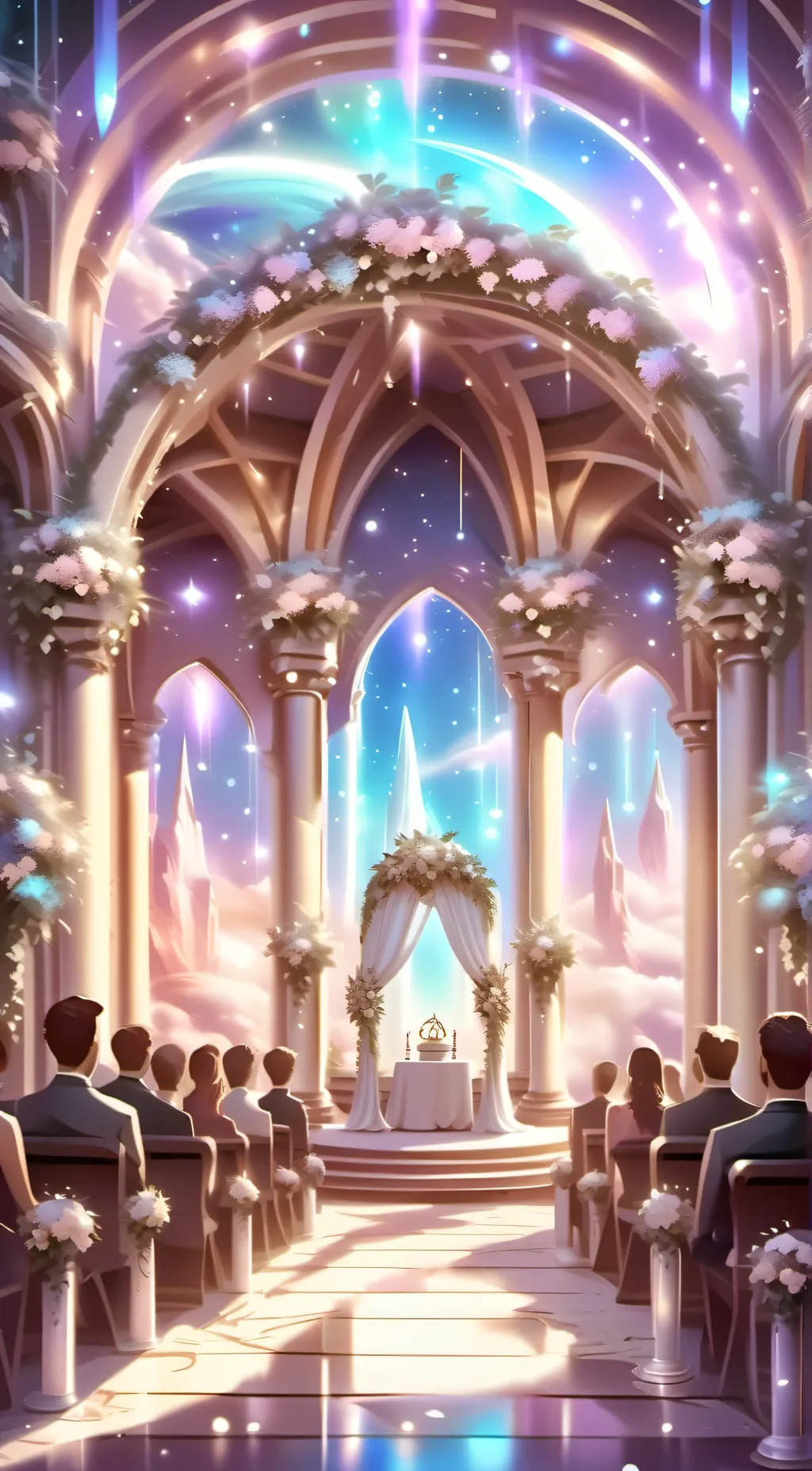 ai character: Radiomelody wed background