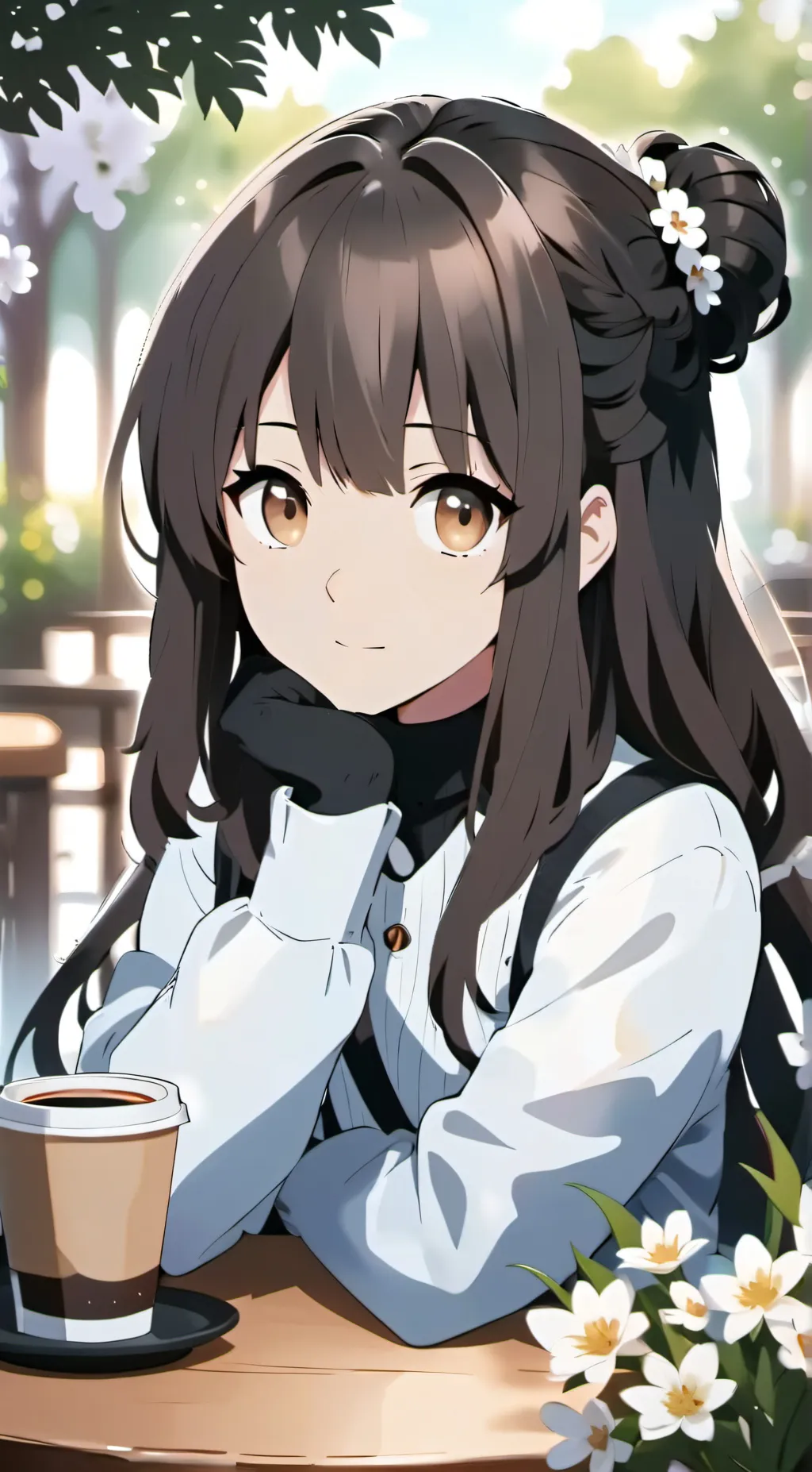 ai character: Azure  background