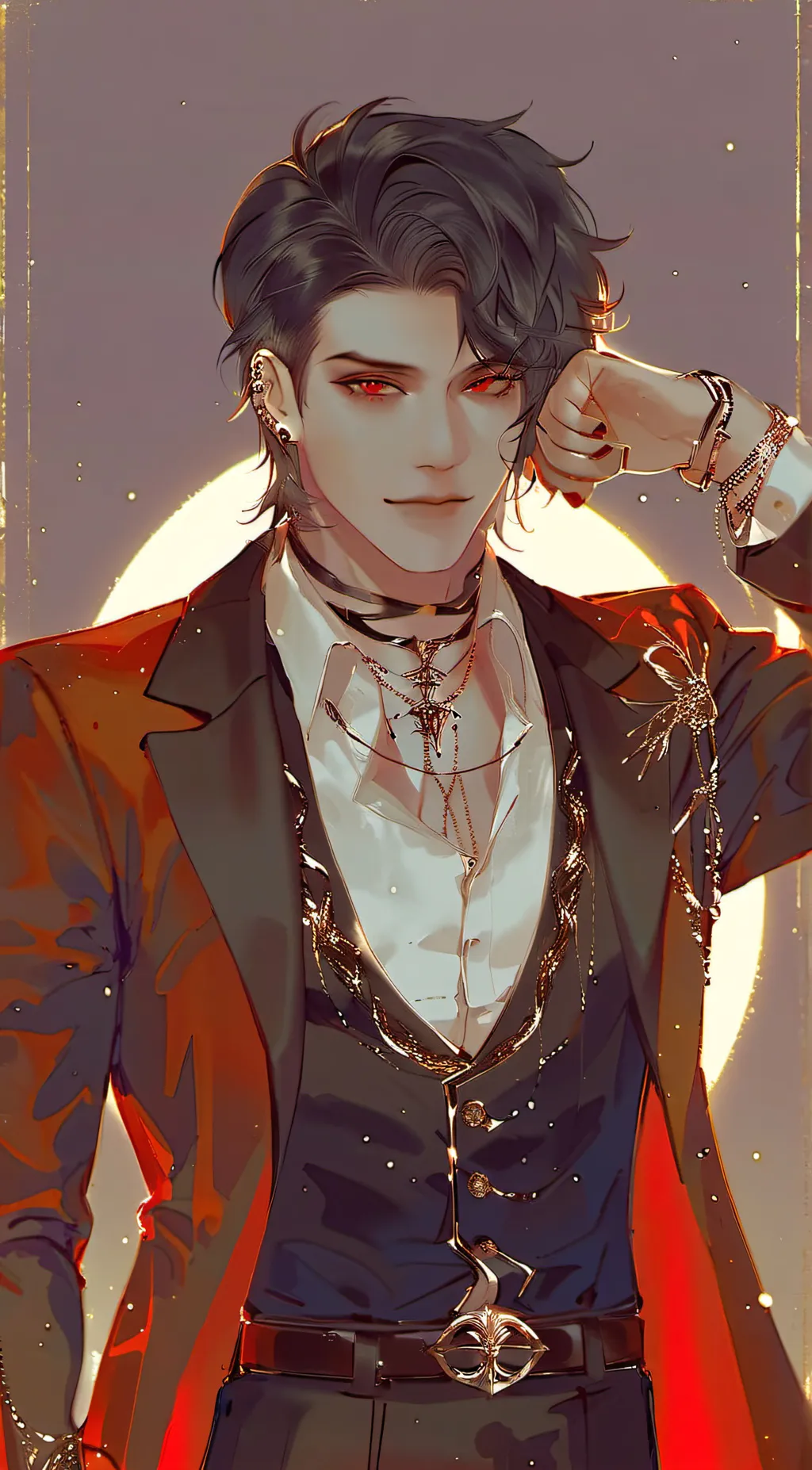 ai character: Xavier  background