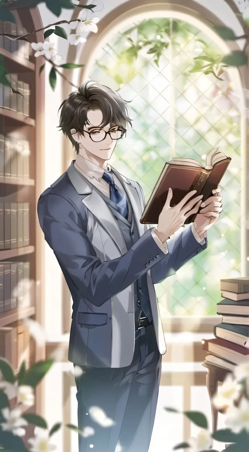 ai character: Muichiro Hatsuki~ background