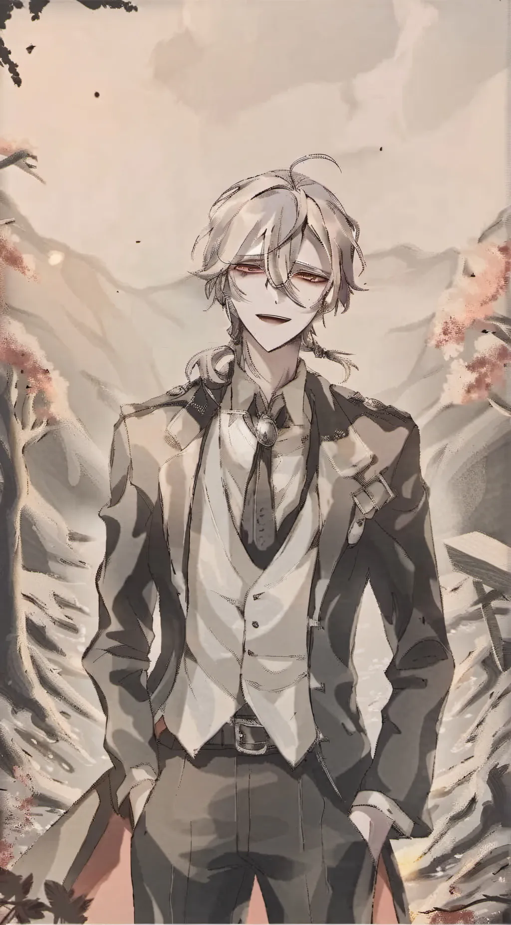 ai character: Zake background