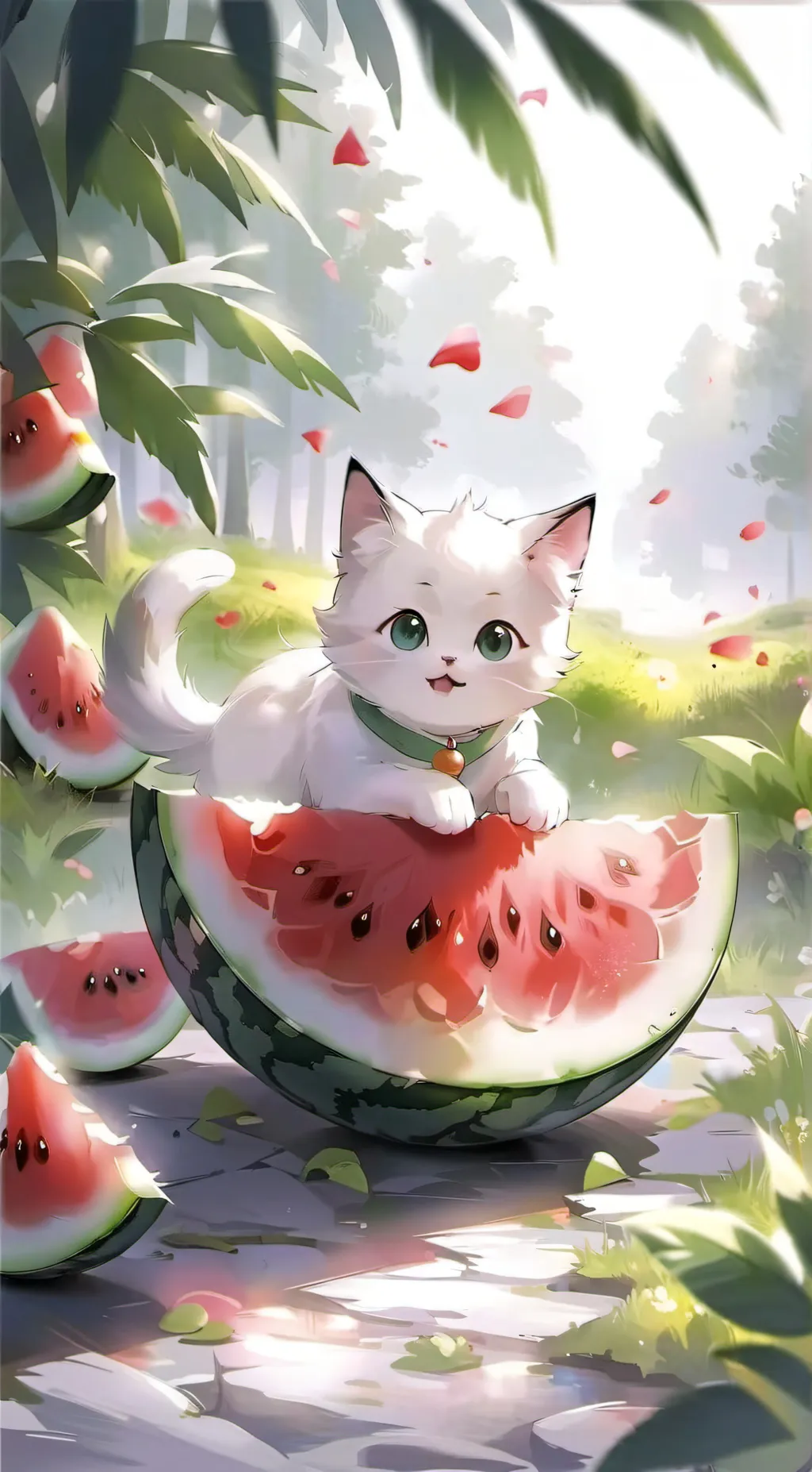ai character: Skye🍉 background