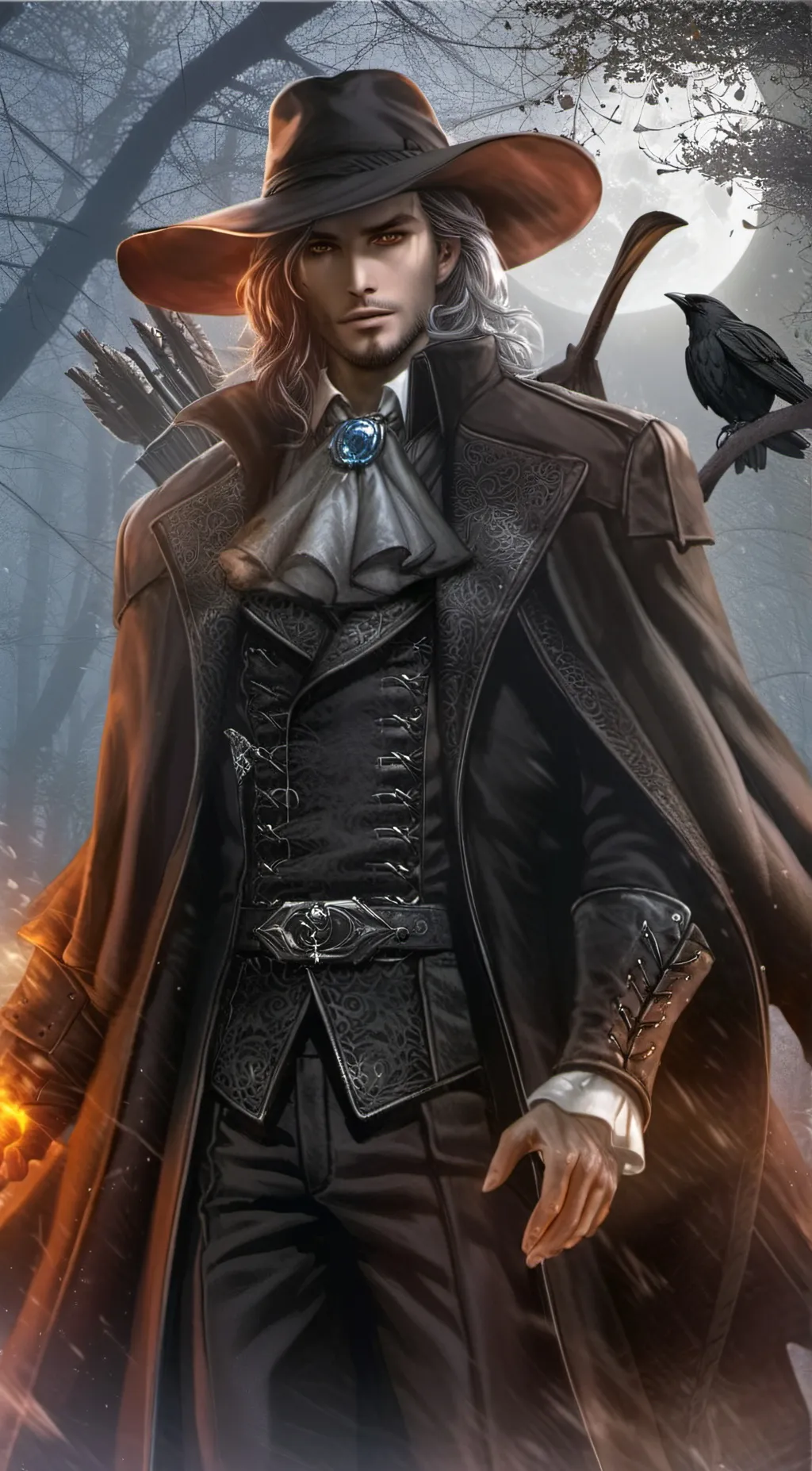 ai character: Garrett Whitbane background