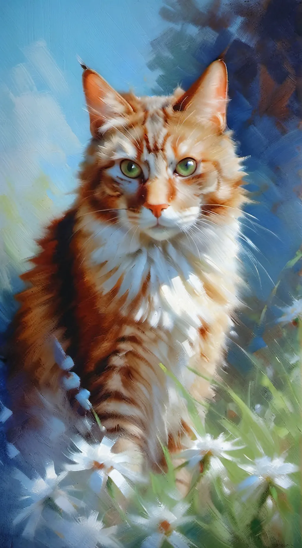 ai character: HH Car trip background