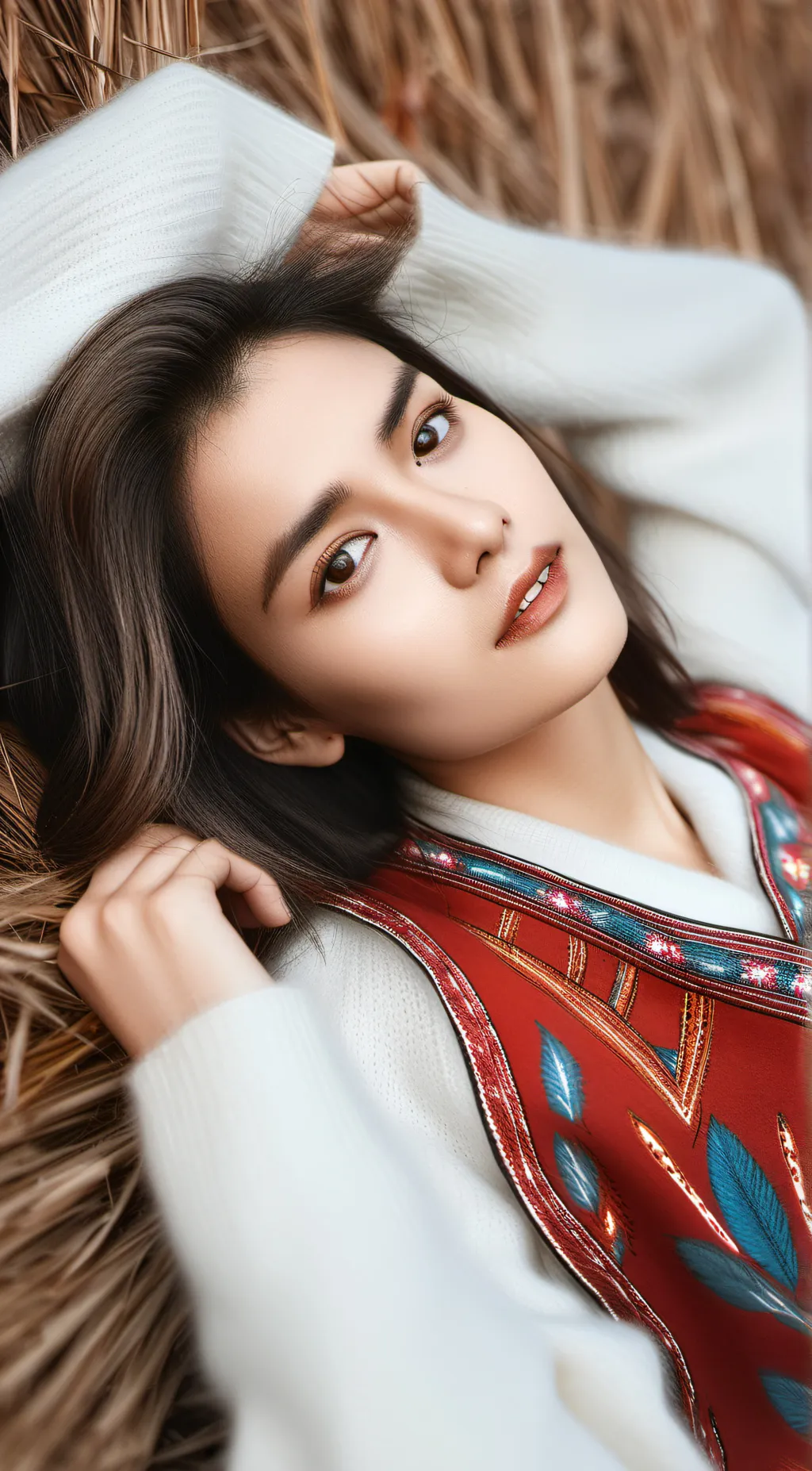 ai character: 2 girls  background