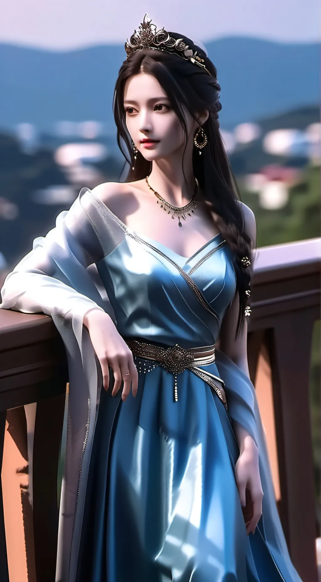 ai character: princess  background