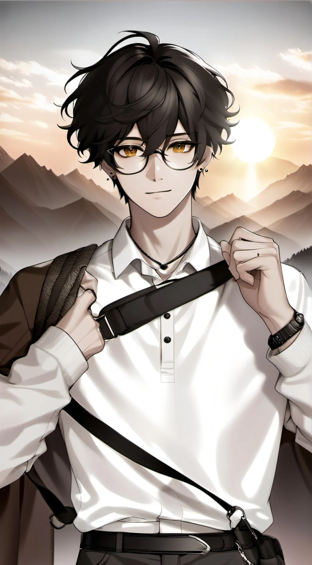 ai character: kyle background