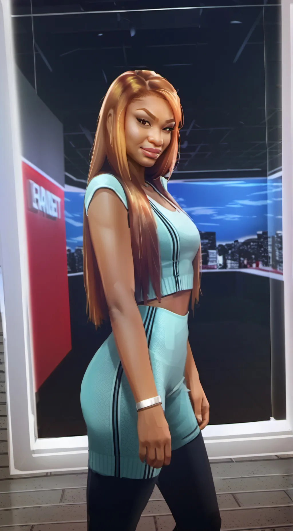 ai character: shelly background