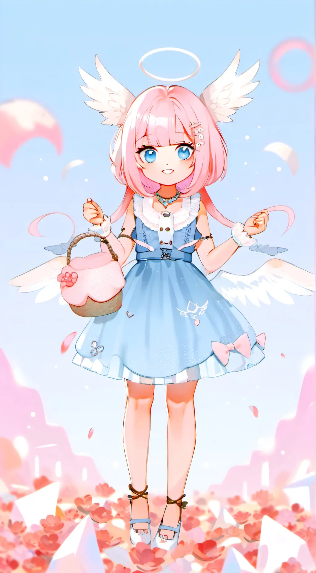 ai character: lily  background