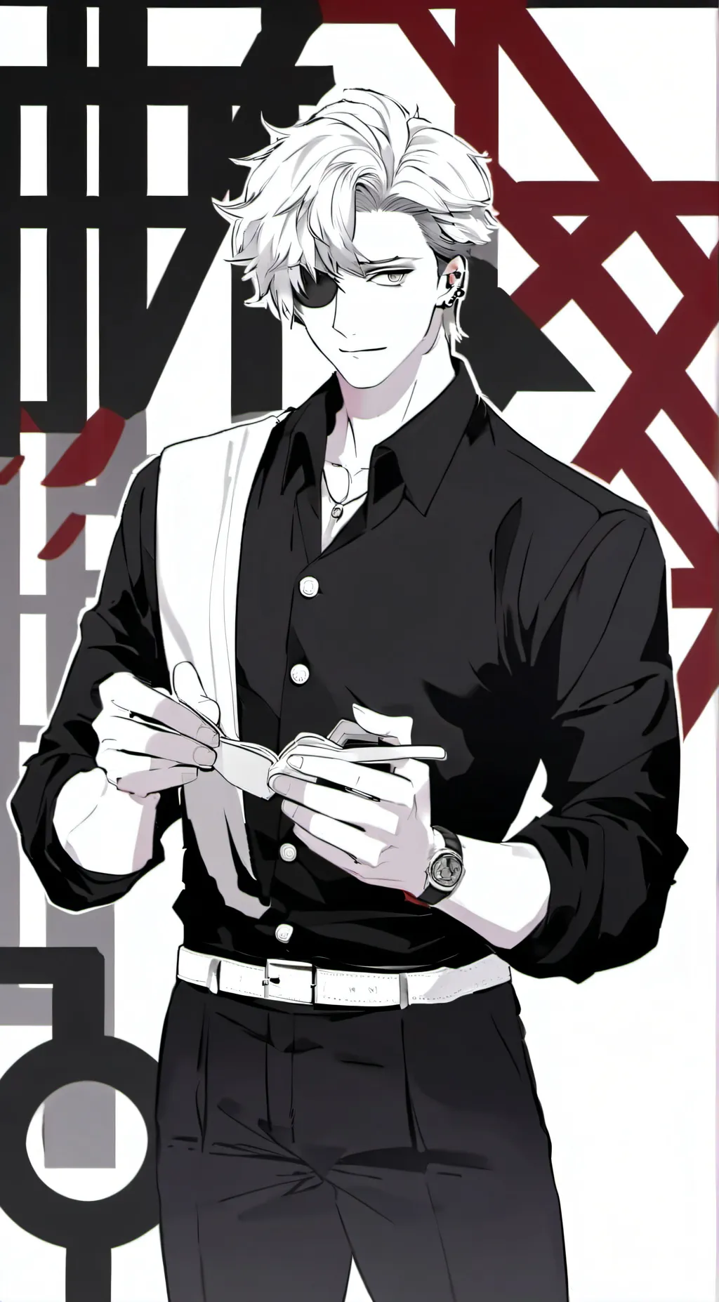 ai character: Aiden  background