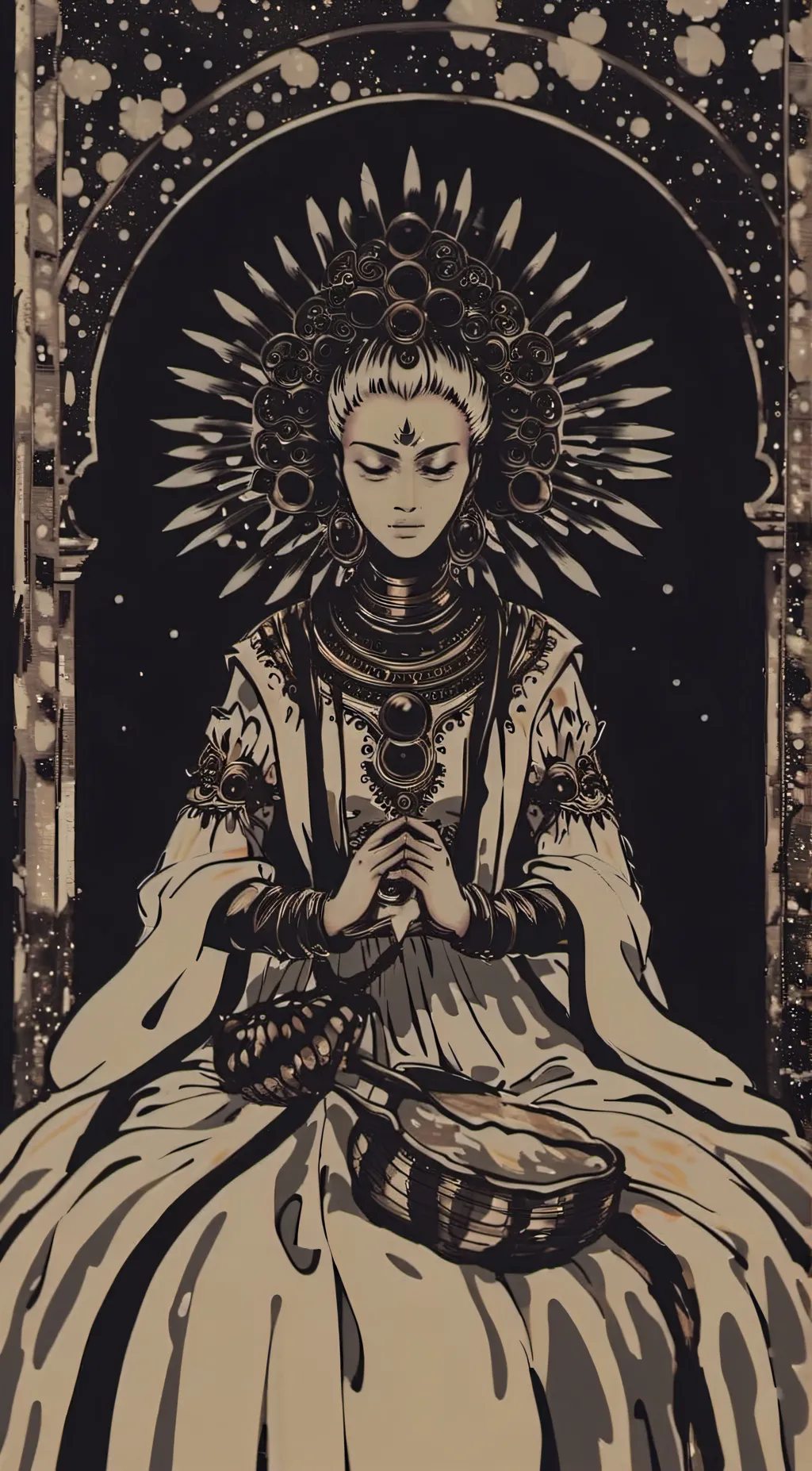 ai character: relax background