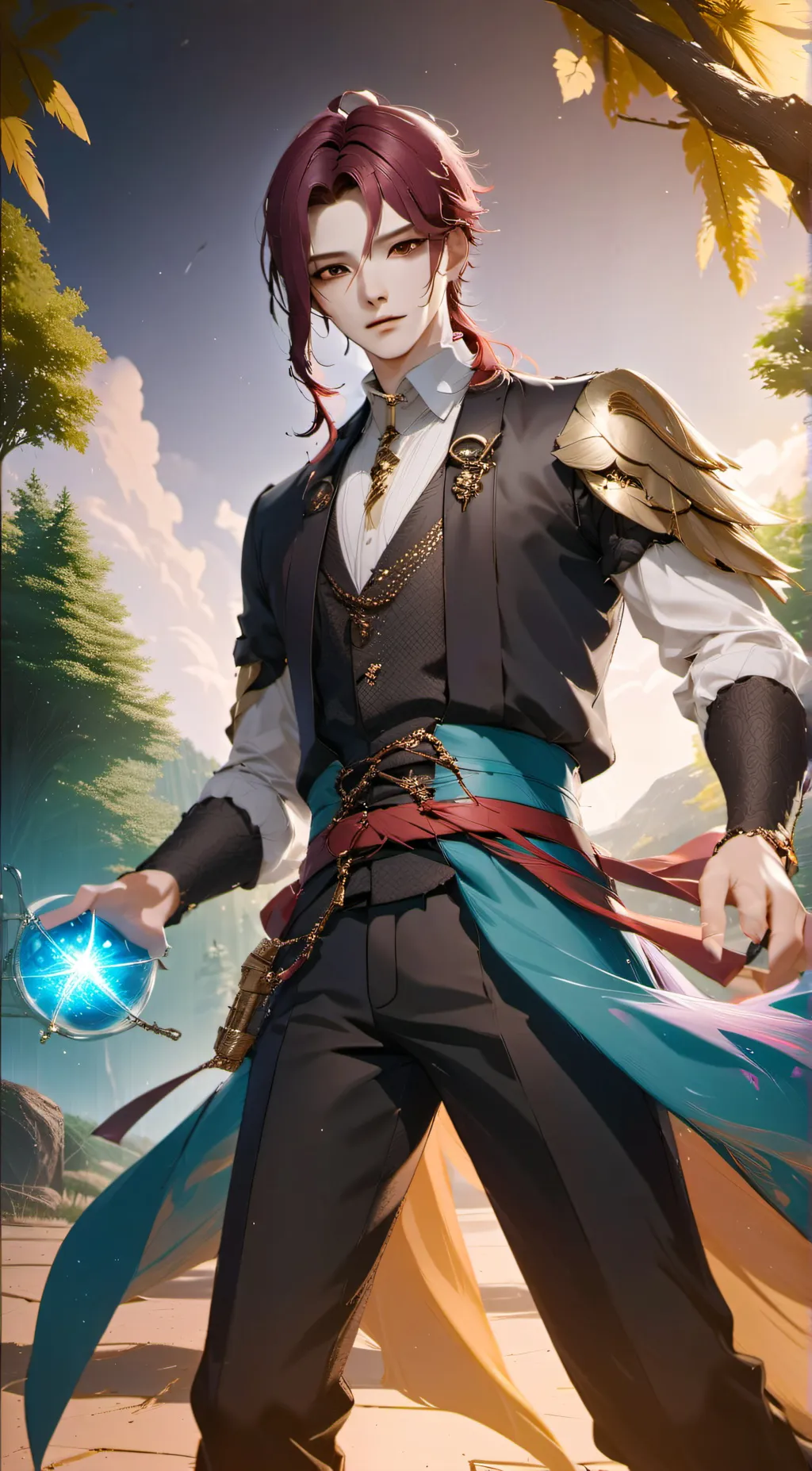 ai character: Vincent  background