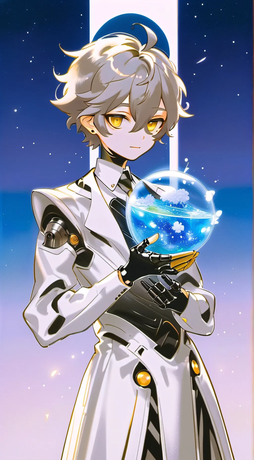 ai character: zicky background