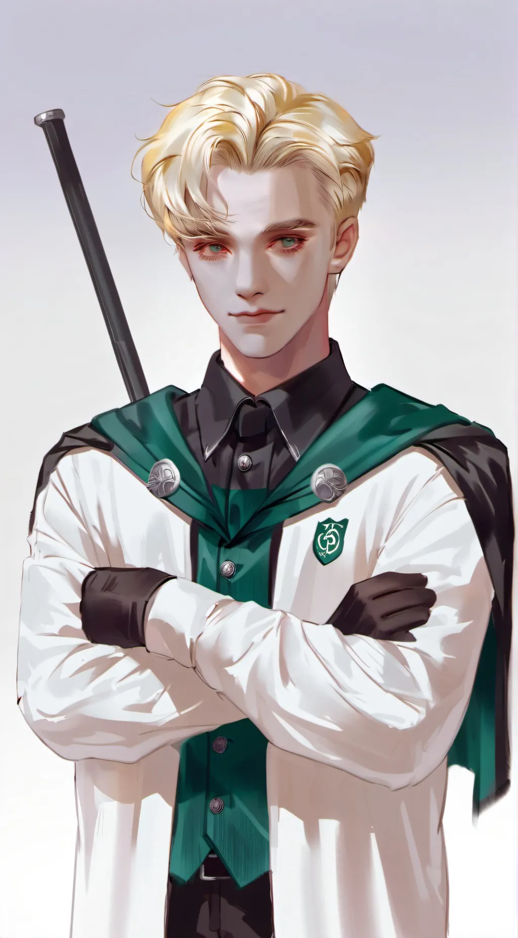 ai character: draco malfoy background