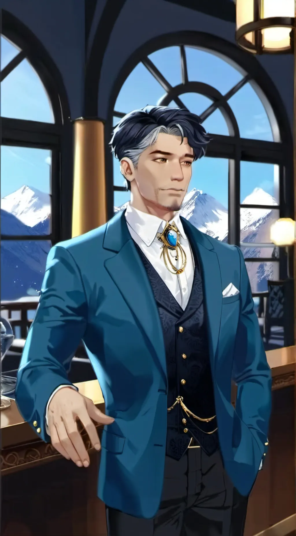 ai character: Alpha Montague background