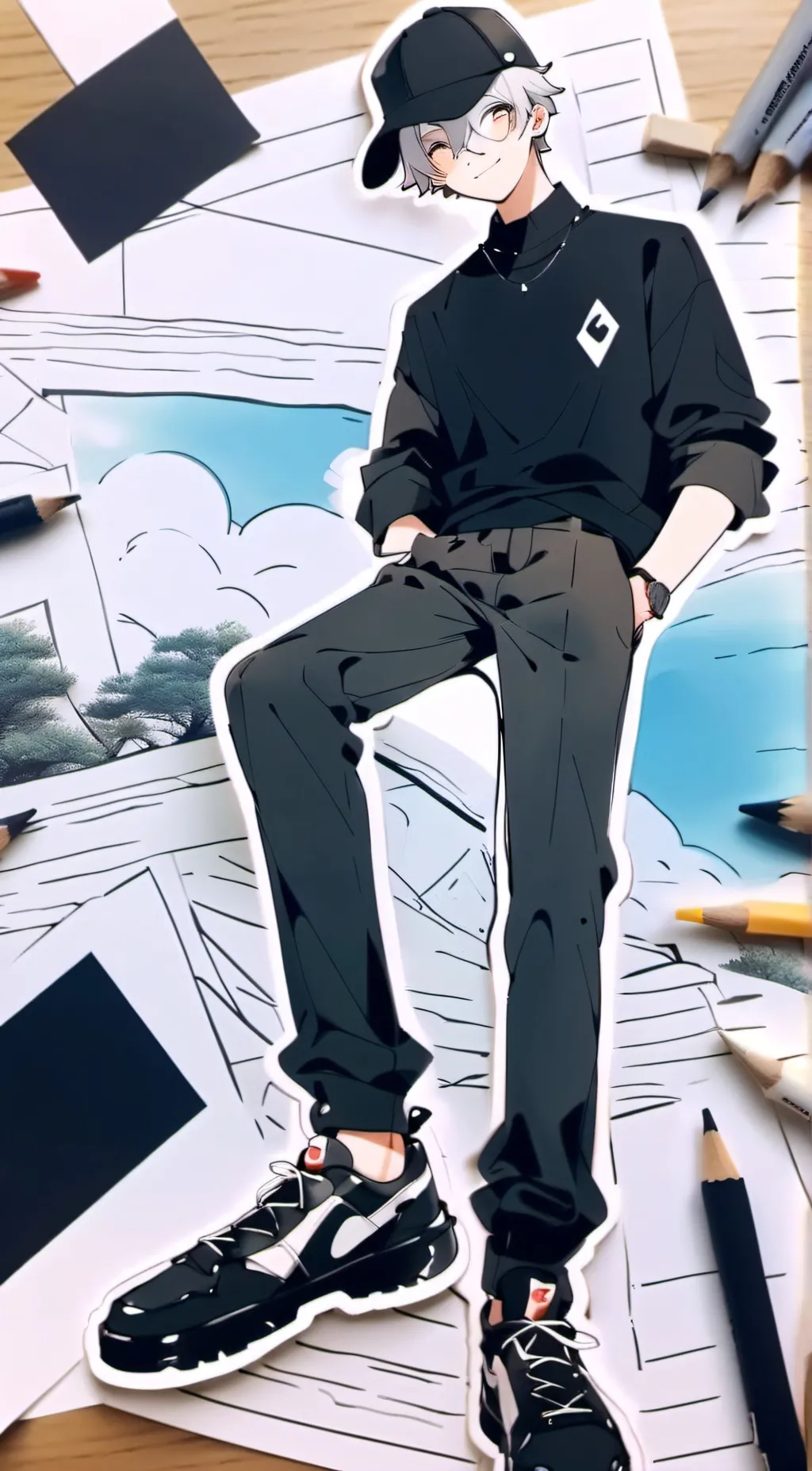 ai character: Roblox background